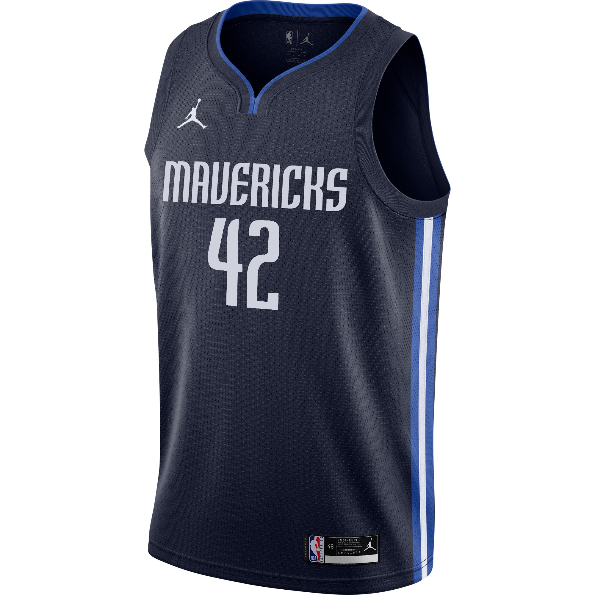 Dallas Mavericks Jordan Statement Edition Swingman Navy Maxi Kleber NBA Jersey Men's