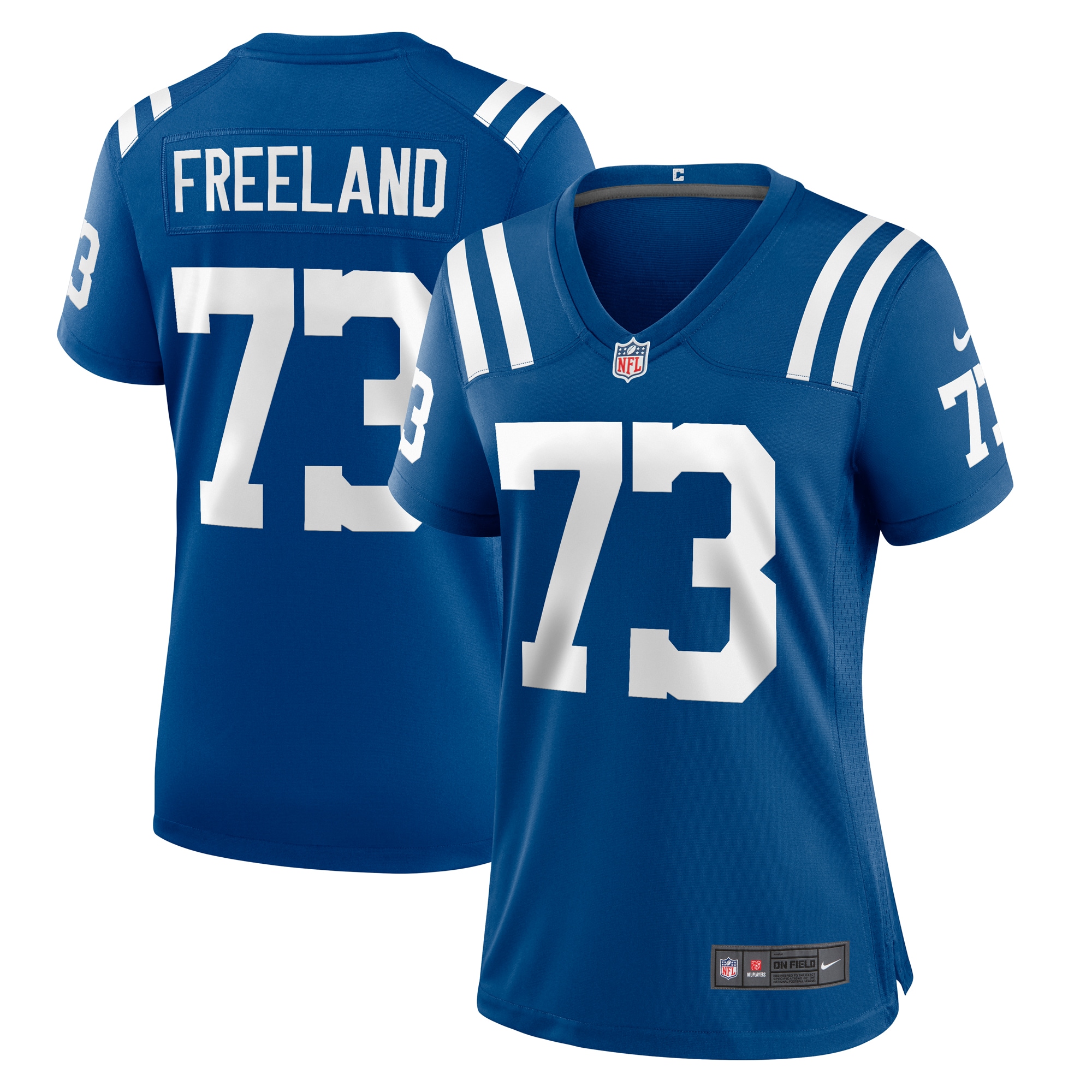 Indianapolis Colts Blake Freeland Royal Team Game NFL Jersey Women's