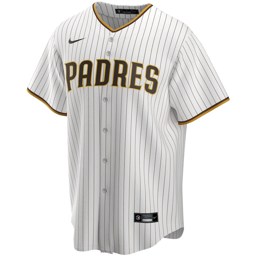 Manny Machado 13 San Diego Padres Alternate Player White MLB Jersey Men's
