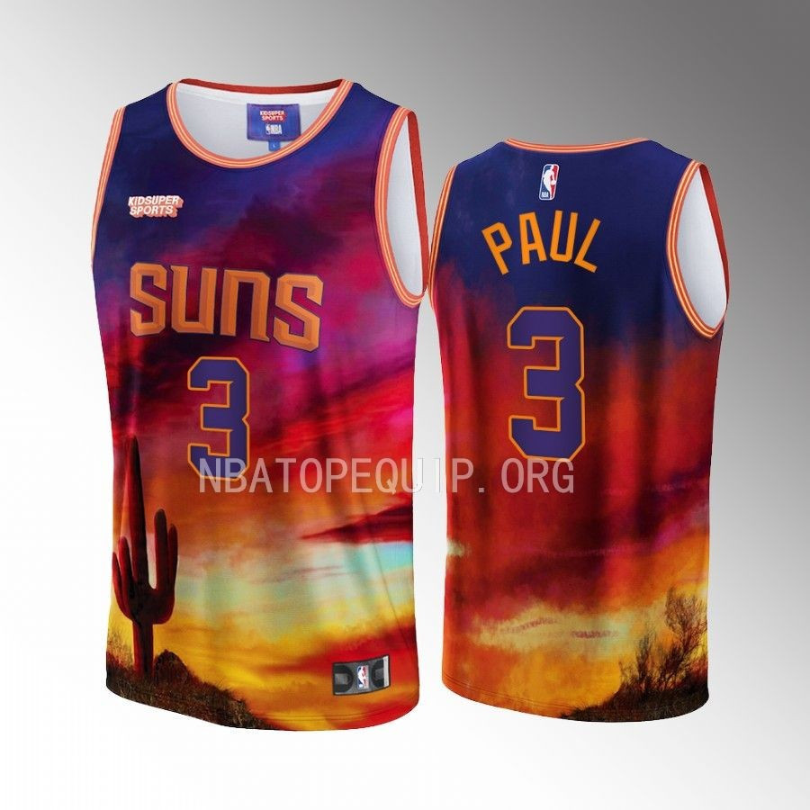 Chris Paul 3 Phoenix Suns KidSuper Studio Unisex Hometown NBA Jersey Unisex