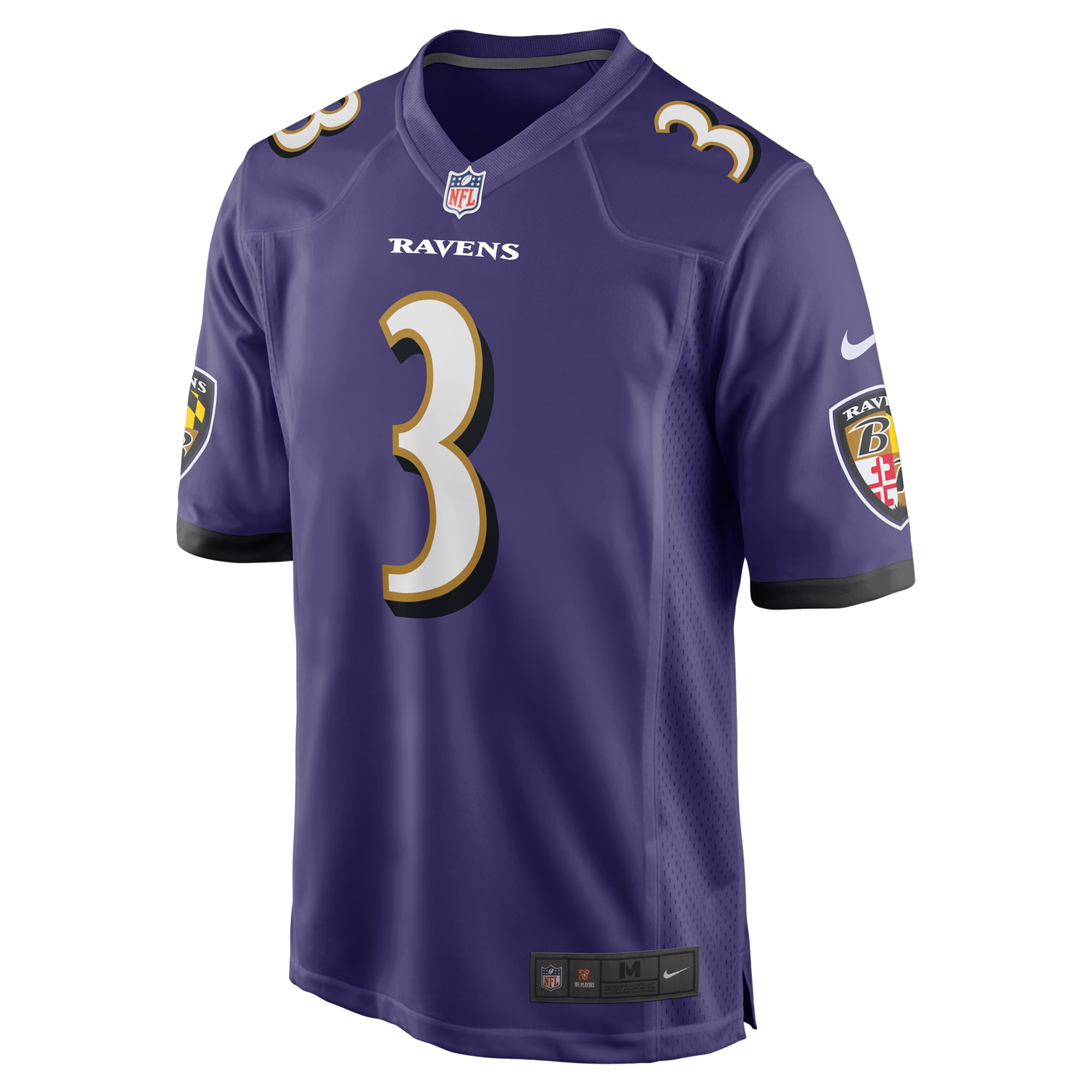 Baltimore Ravens Deonte Harty Purple Team Game NFL Jersey Men's