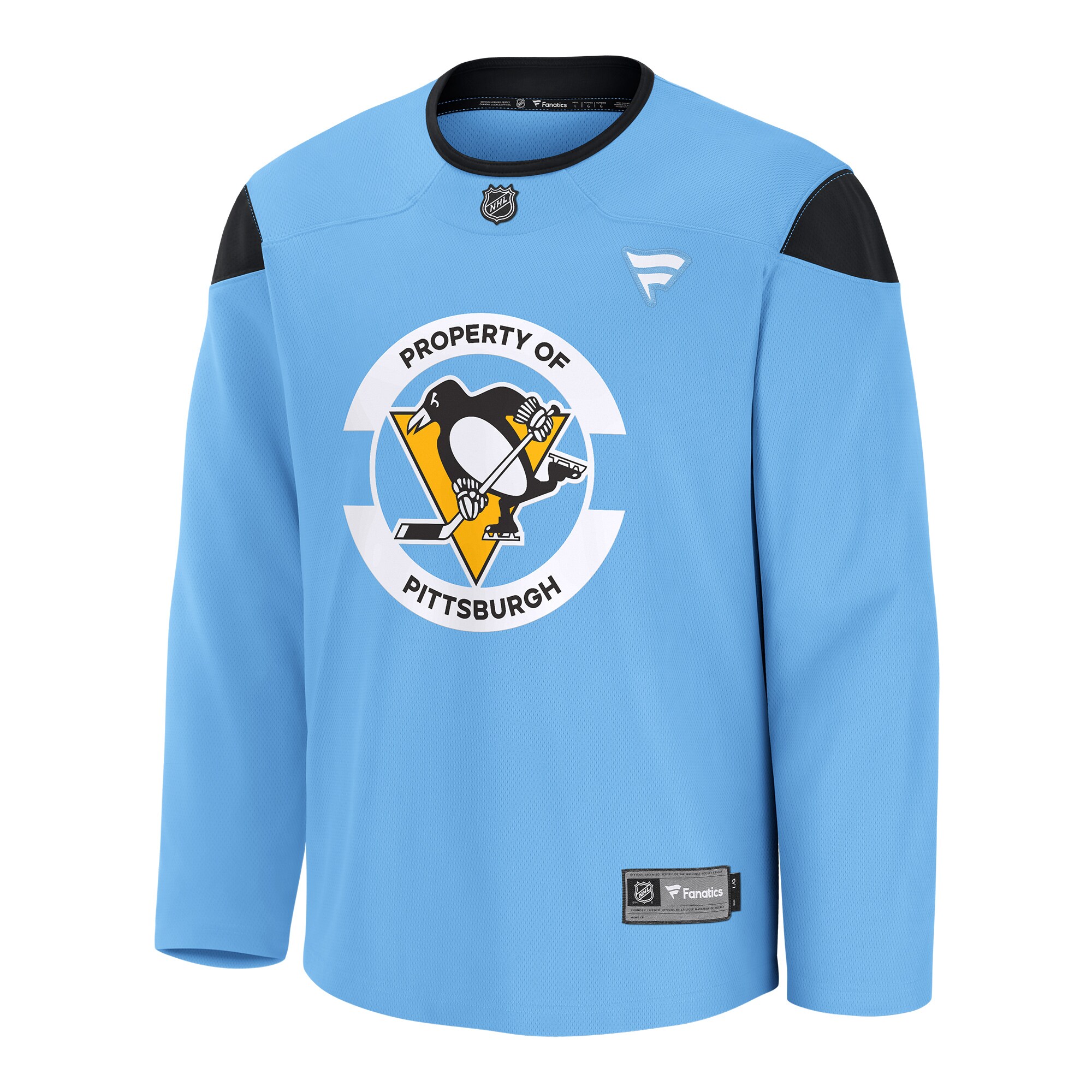 Pittsburgh Penguins Blue Home Practice NHL Jersey Men's