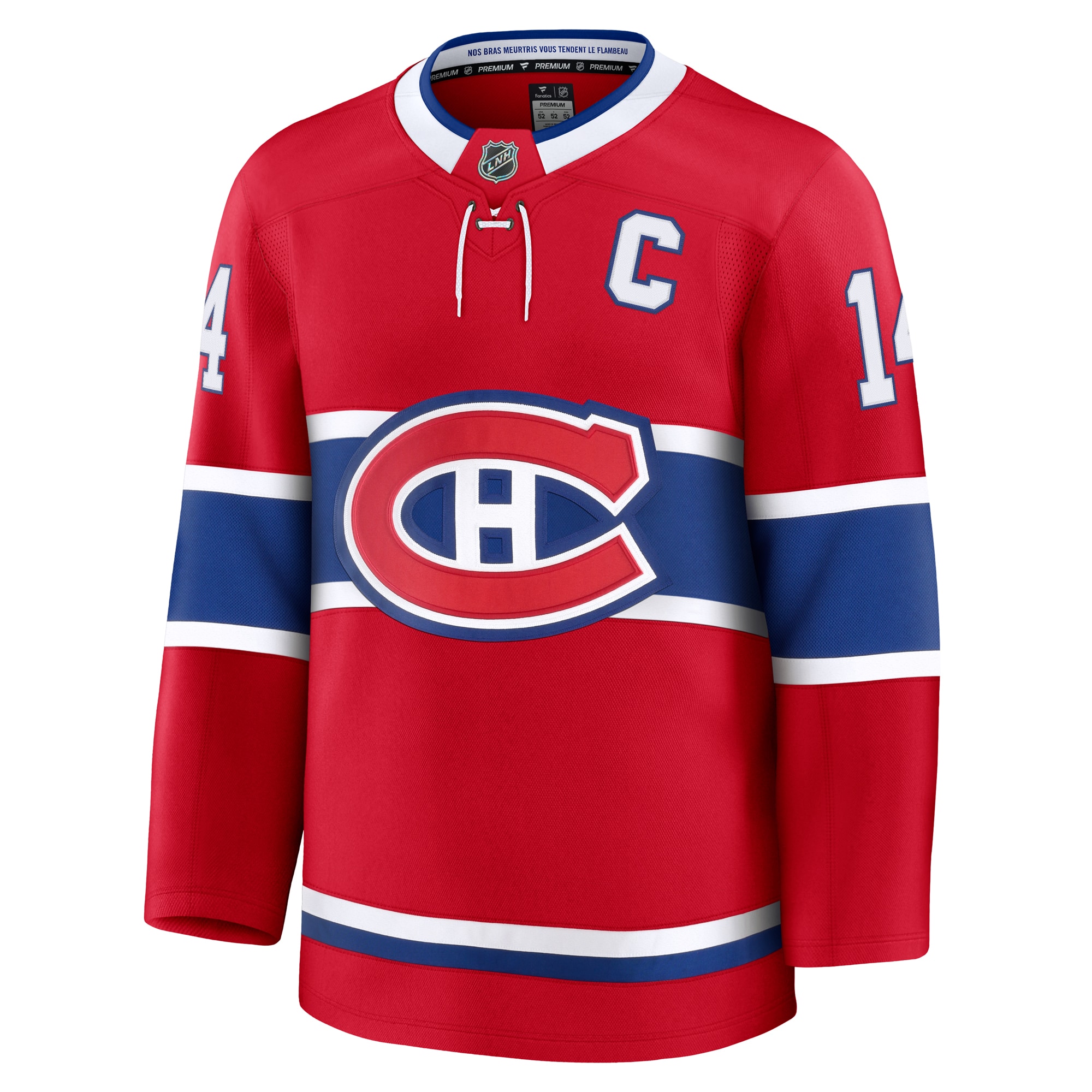 Montreal Canadiens Nick Suzuki Red Home Premium NHL Jersey Men's