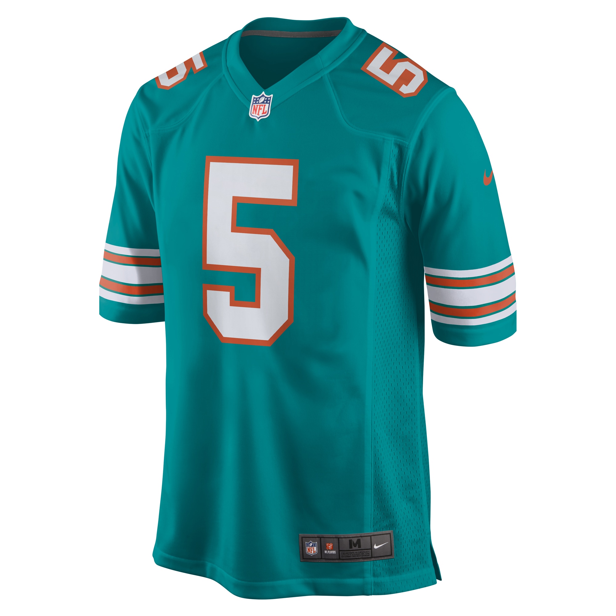 Miami Dolphins Jalen Ramsey Aqua Alternate Game NFL Jersey Men's