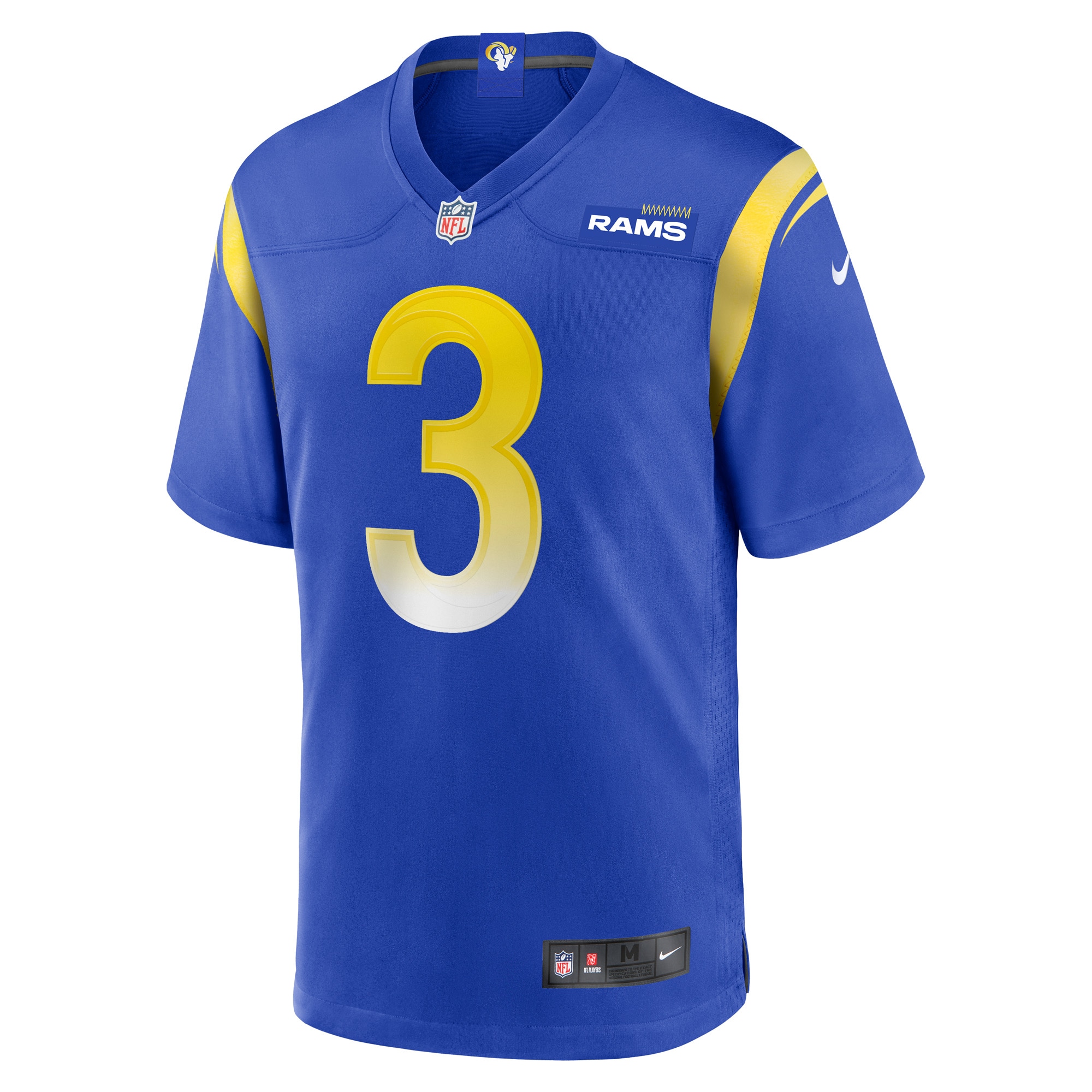 Los Angeles Rams Sam Wiglusz Royal Game NFL Jersey Men's