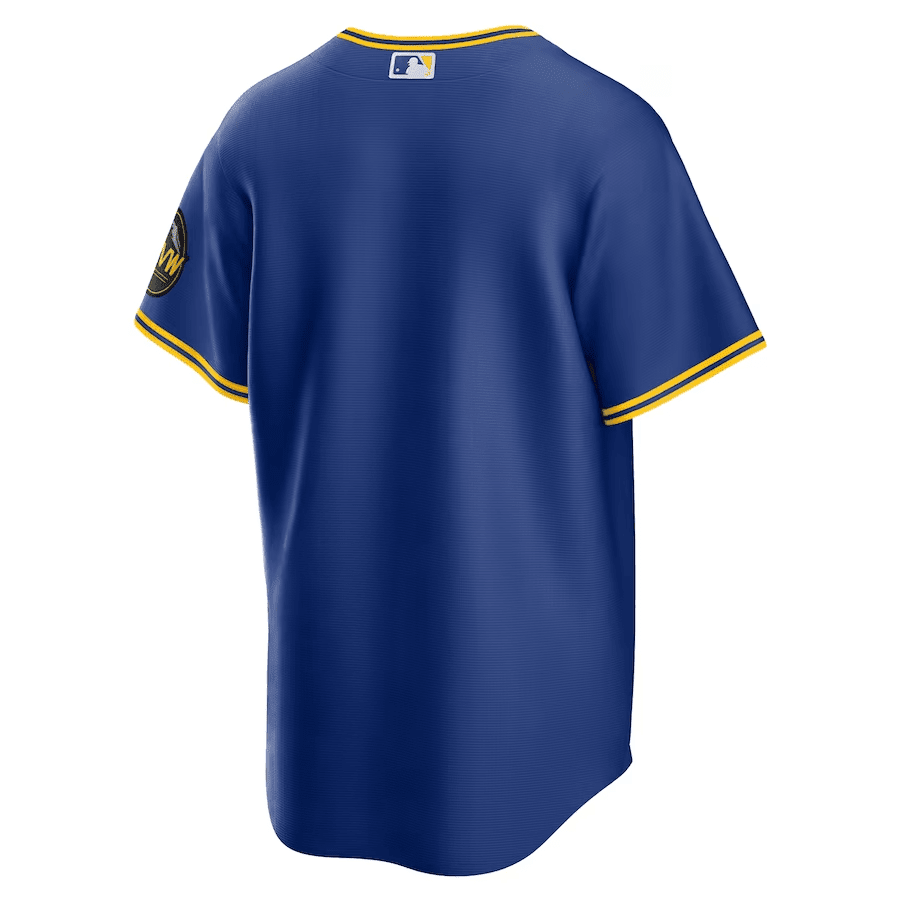 Cal Raleigh 29 Seattle Mariners 2023 City Connect Game Royal MLB Jersey Men's