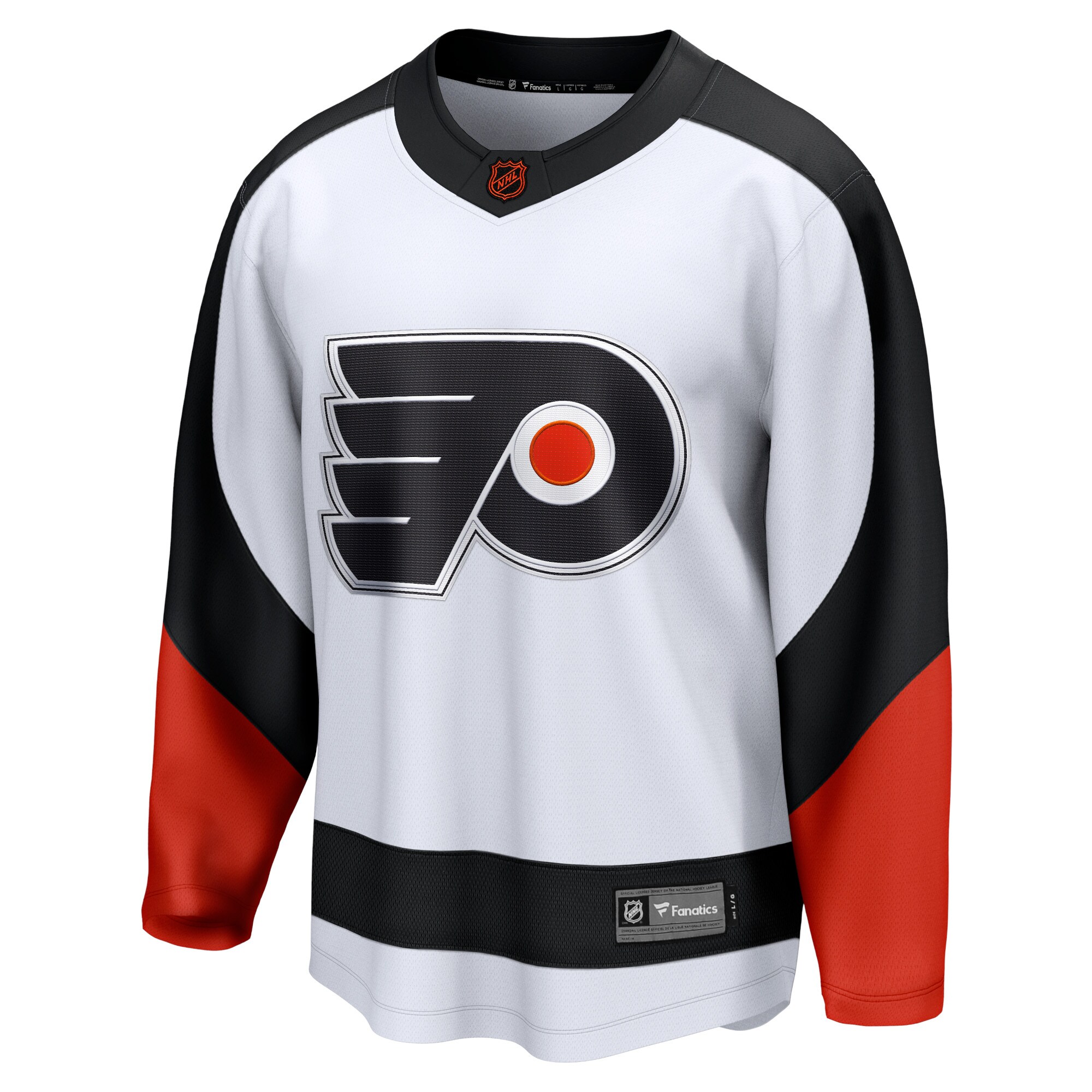 Philadelphia Flyers White Special Edition 2.0 Breakaway Blank NHL Jersey Men's