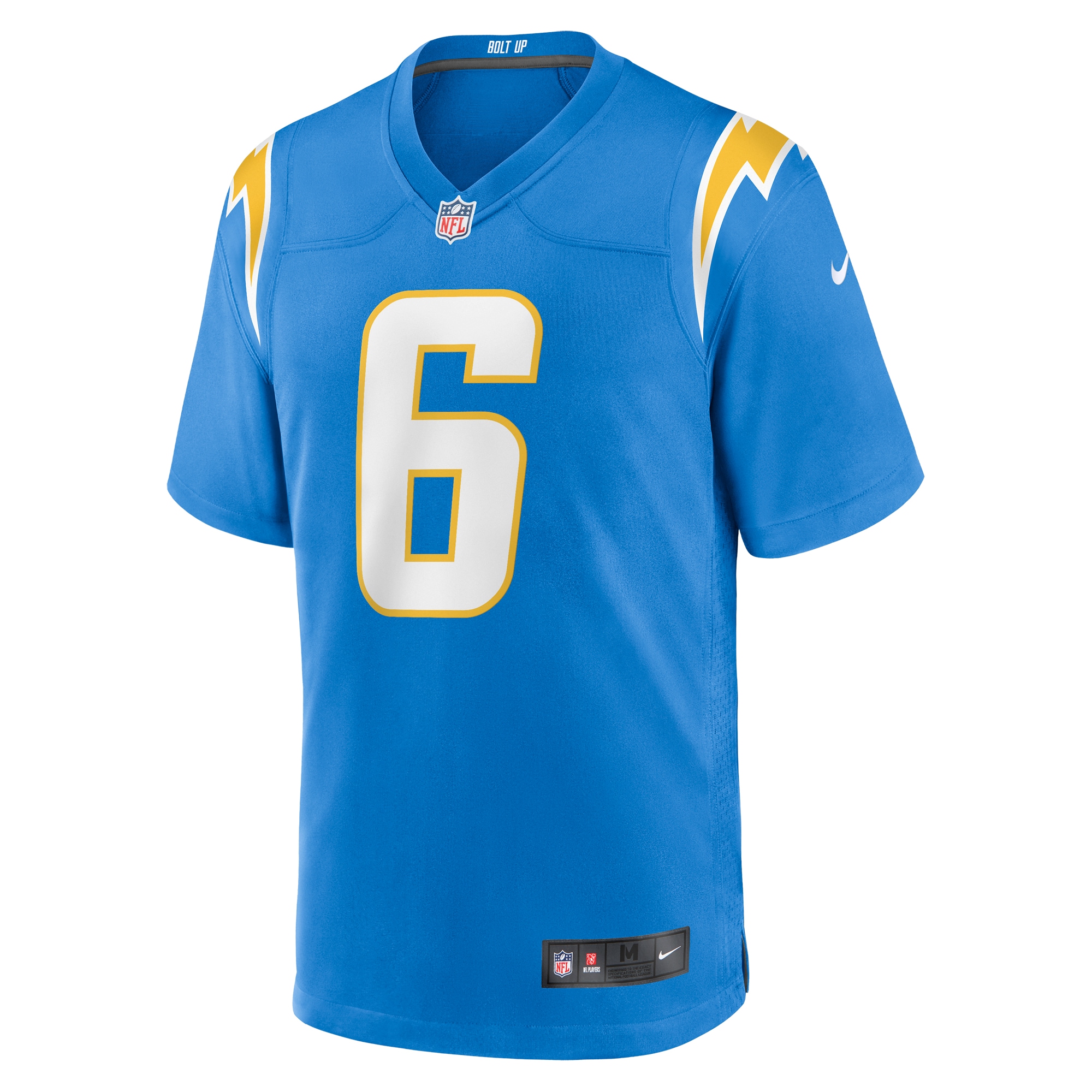 Los Angeles Chargers Eric Kendricks Powder Blue Game Player NFL Jersey Men's
