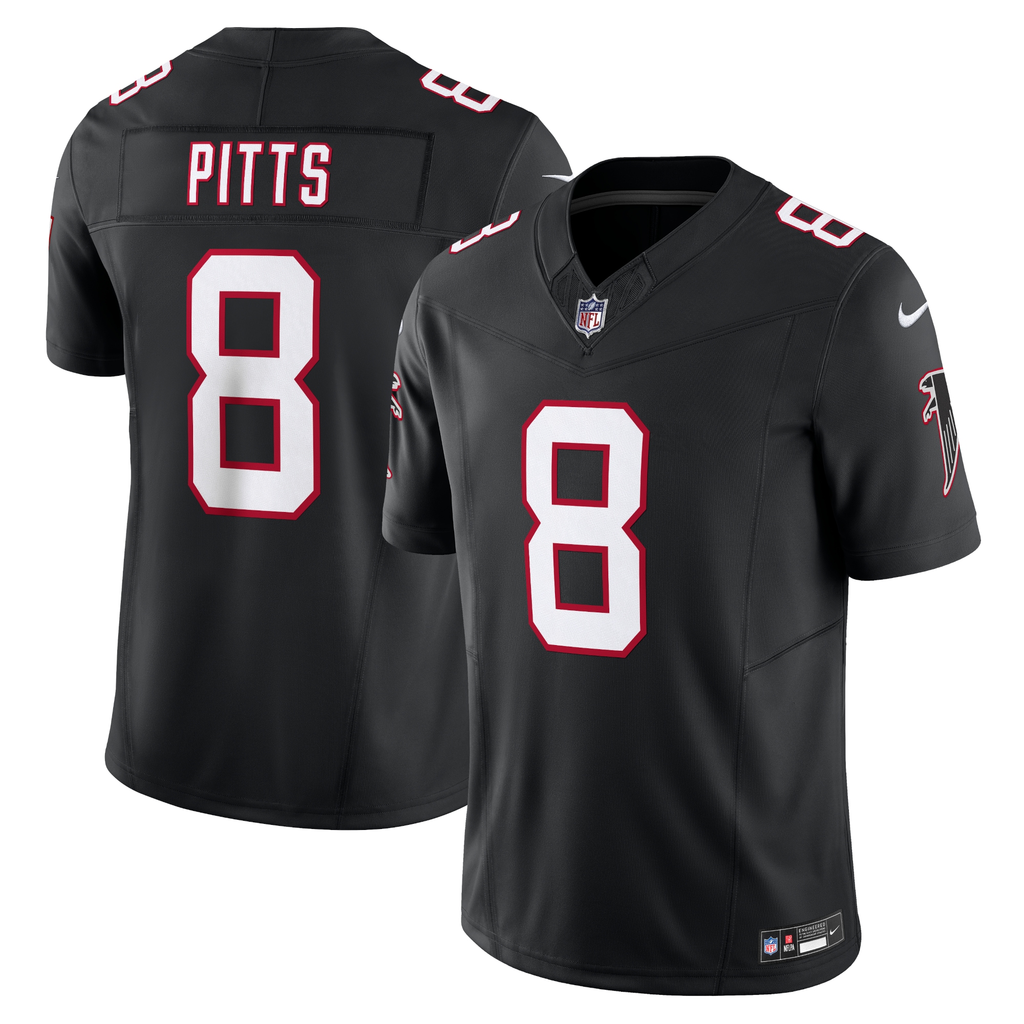 Atlanta Falcons Kyle Pitts Black Vapor F.U.S.E. Limited NFL Jersey Men's