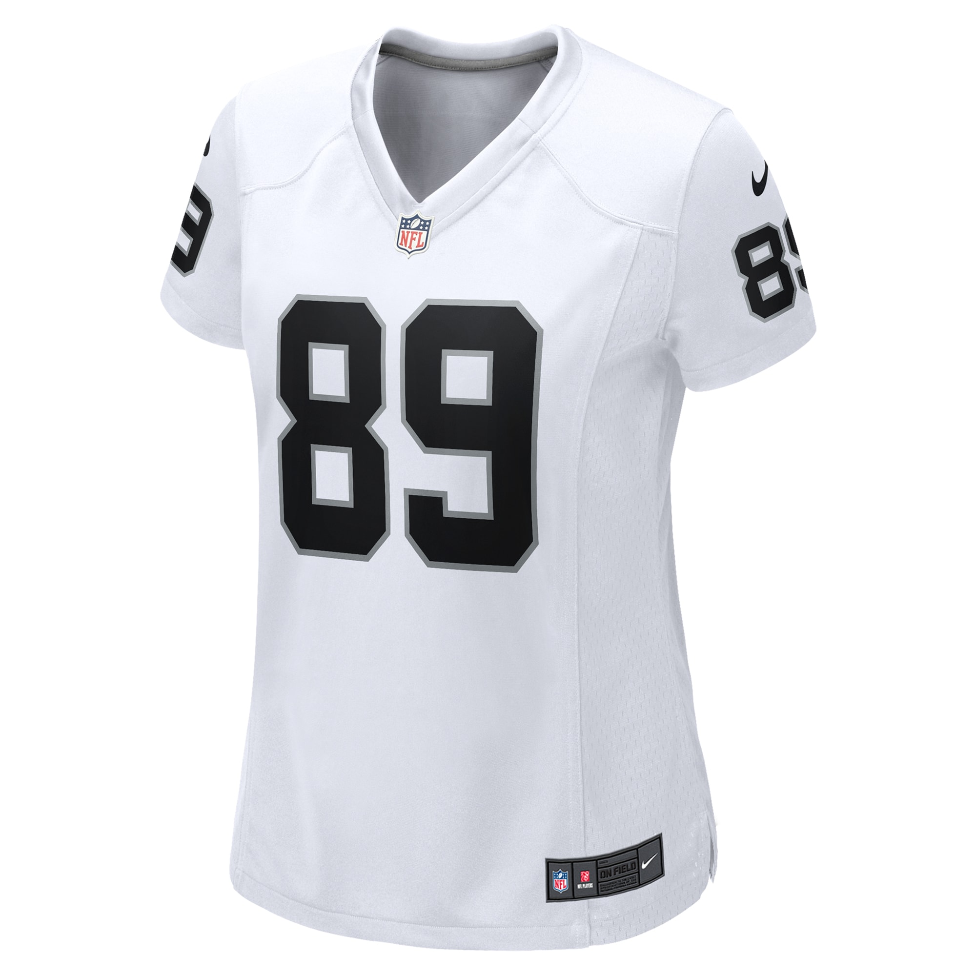 Las Vegas Raiders Brock Bowers White Game NFL Jersey Women's