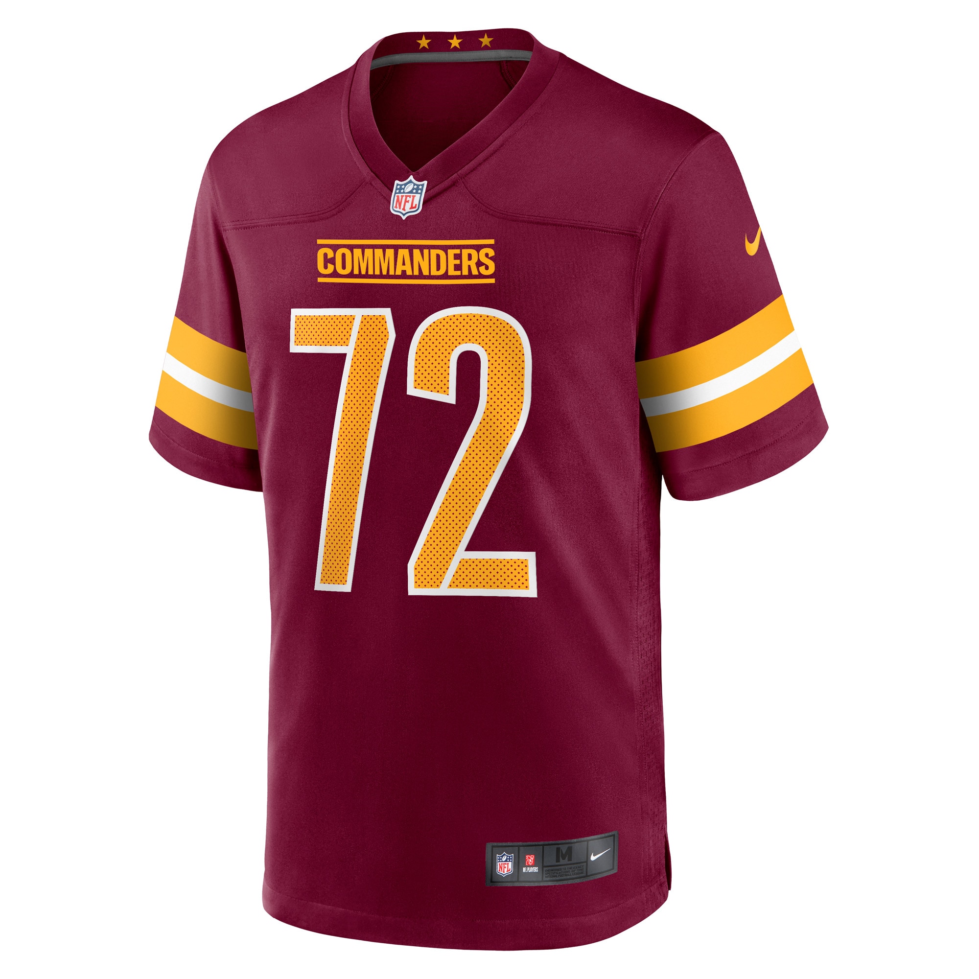 Washington Commanders Charles Leno Jr. Burgundy Home Game Player NFL Jersey Men's