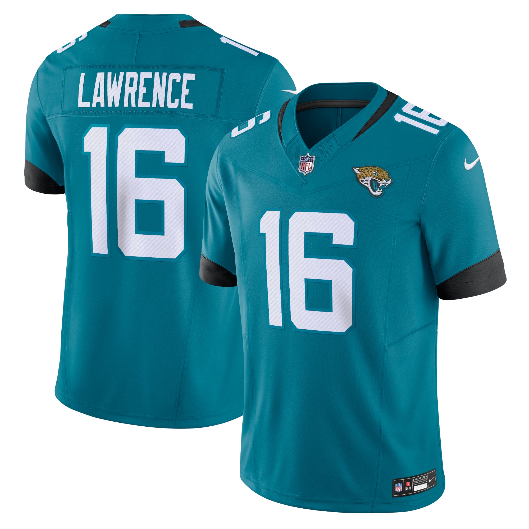 Jacksonville Jaguars Trevor Lawrence Teal Vapor F.U.S.E. Limited NFL Jersey Men's