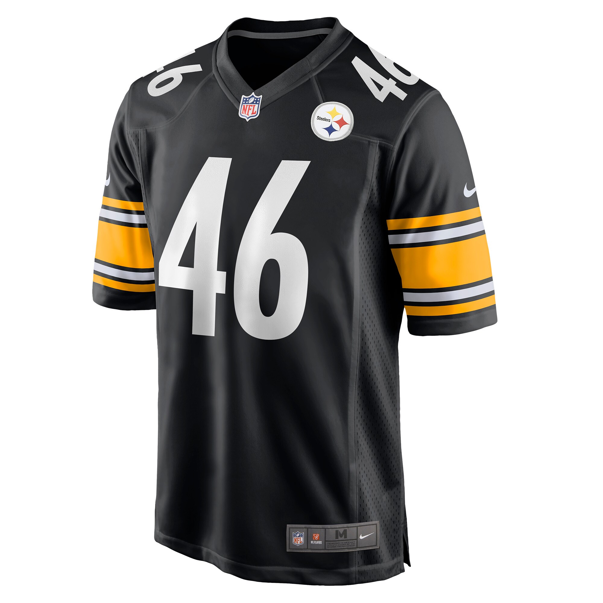 Pittsburgh Steelers Christian Kuntz Black Game NFL Jersey Men's
