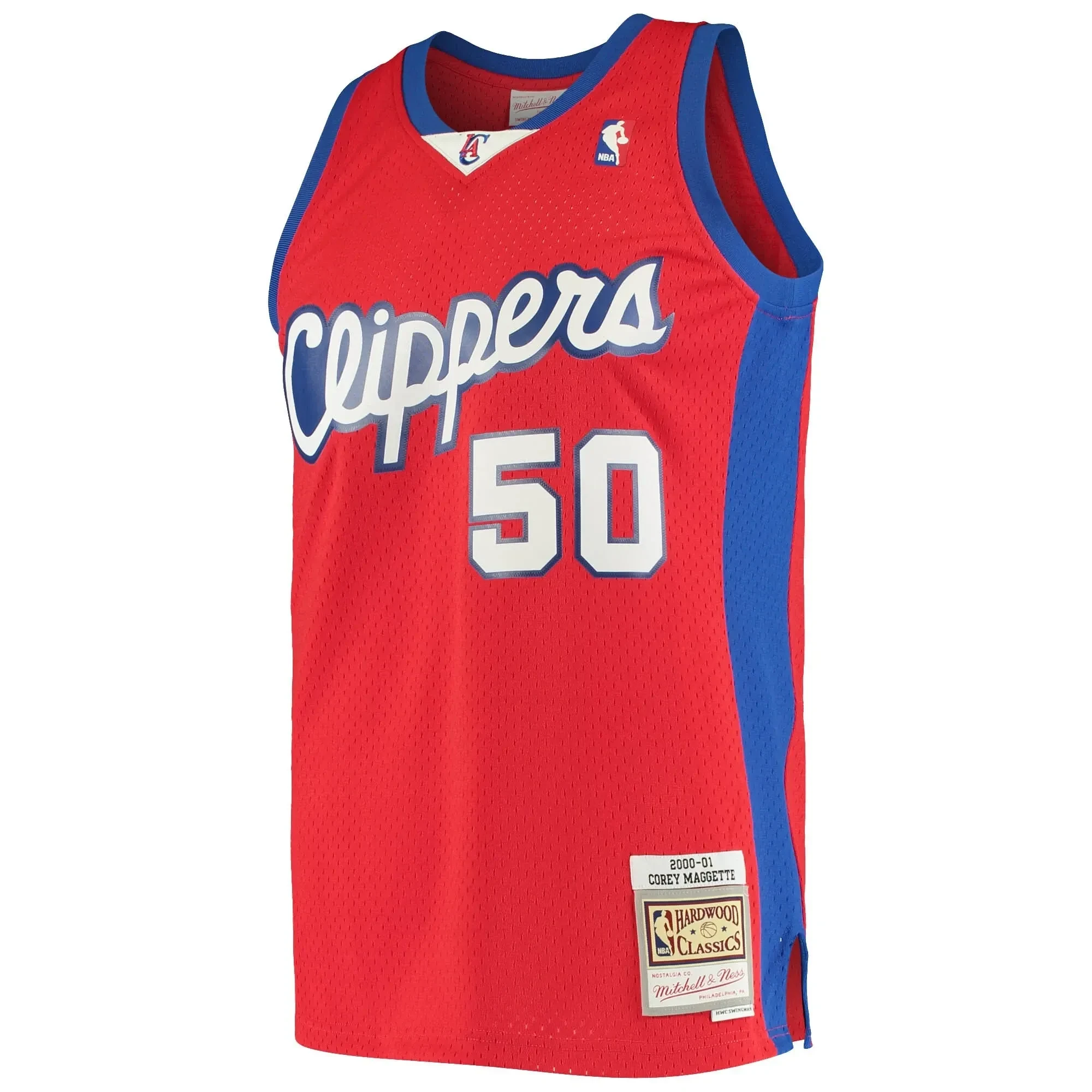 Corey Maggette Los Angeles Clippers Mitchell Ness 2004/05 Hardwood Classics Swingman Red NBA Jersey Men's