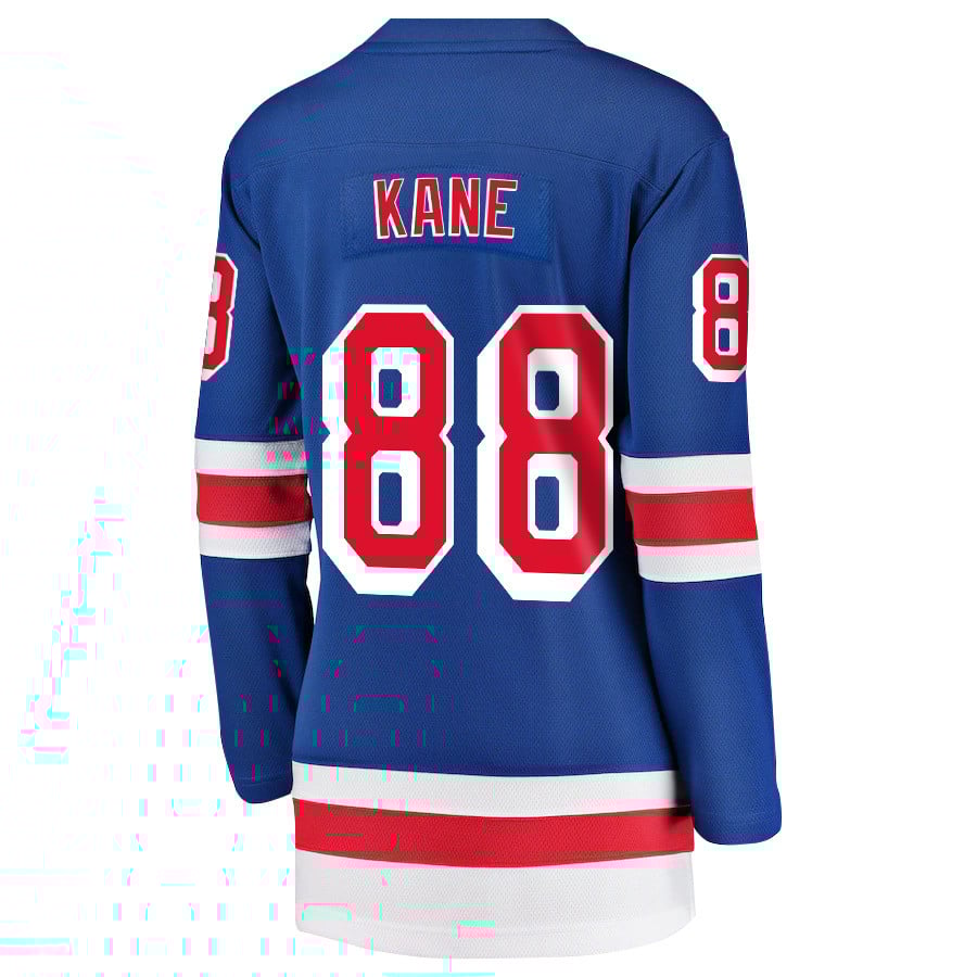 Patrick Kane 88 New York Rangers Home Breakaway Blue NHL Jersey Women's