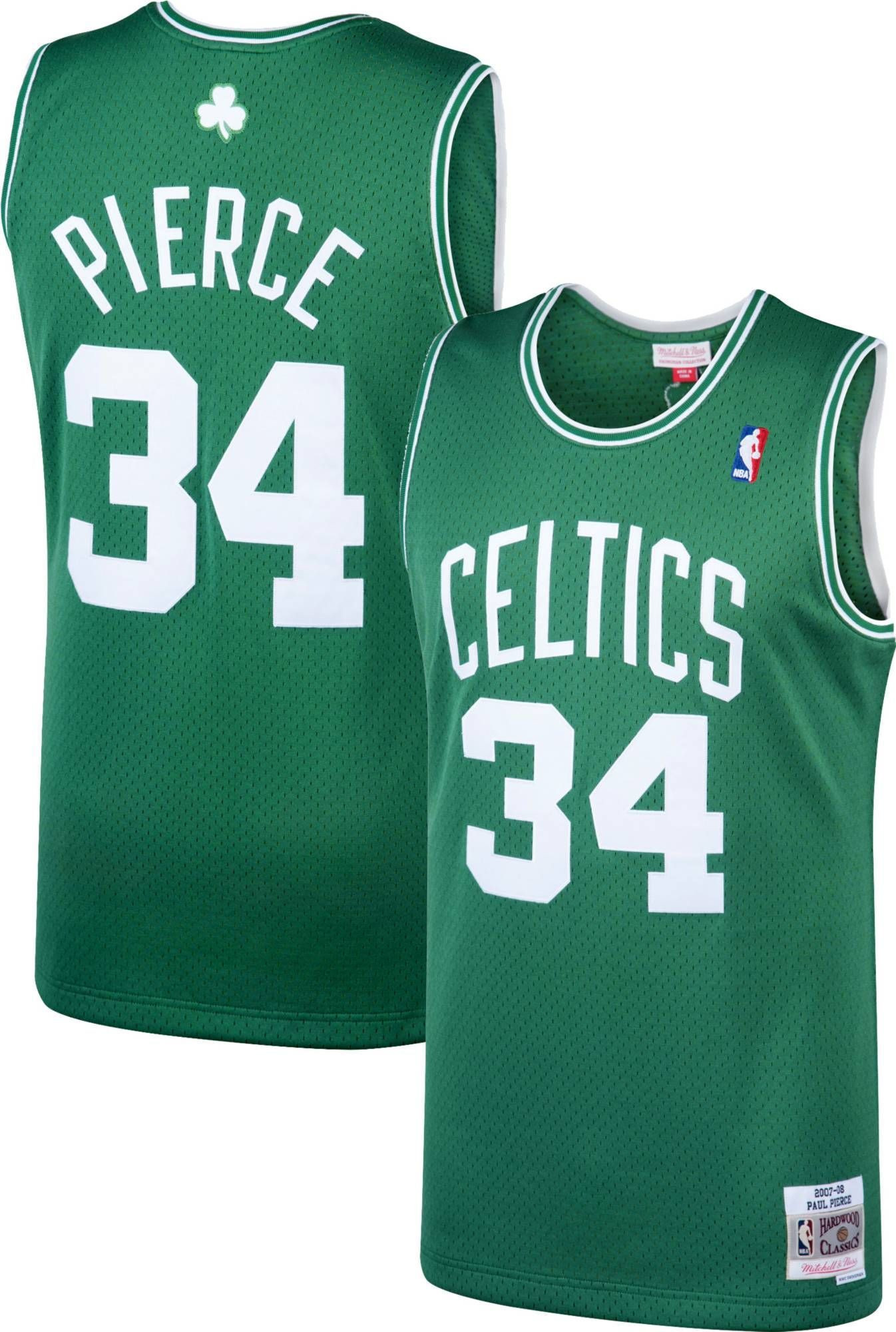 Mitchell Ness Boston Celtics Paul Pierce 34 Swingman NBA Jersey Men's