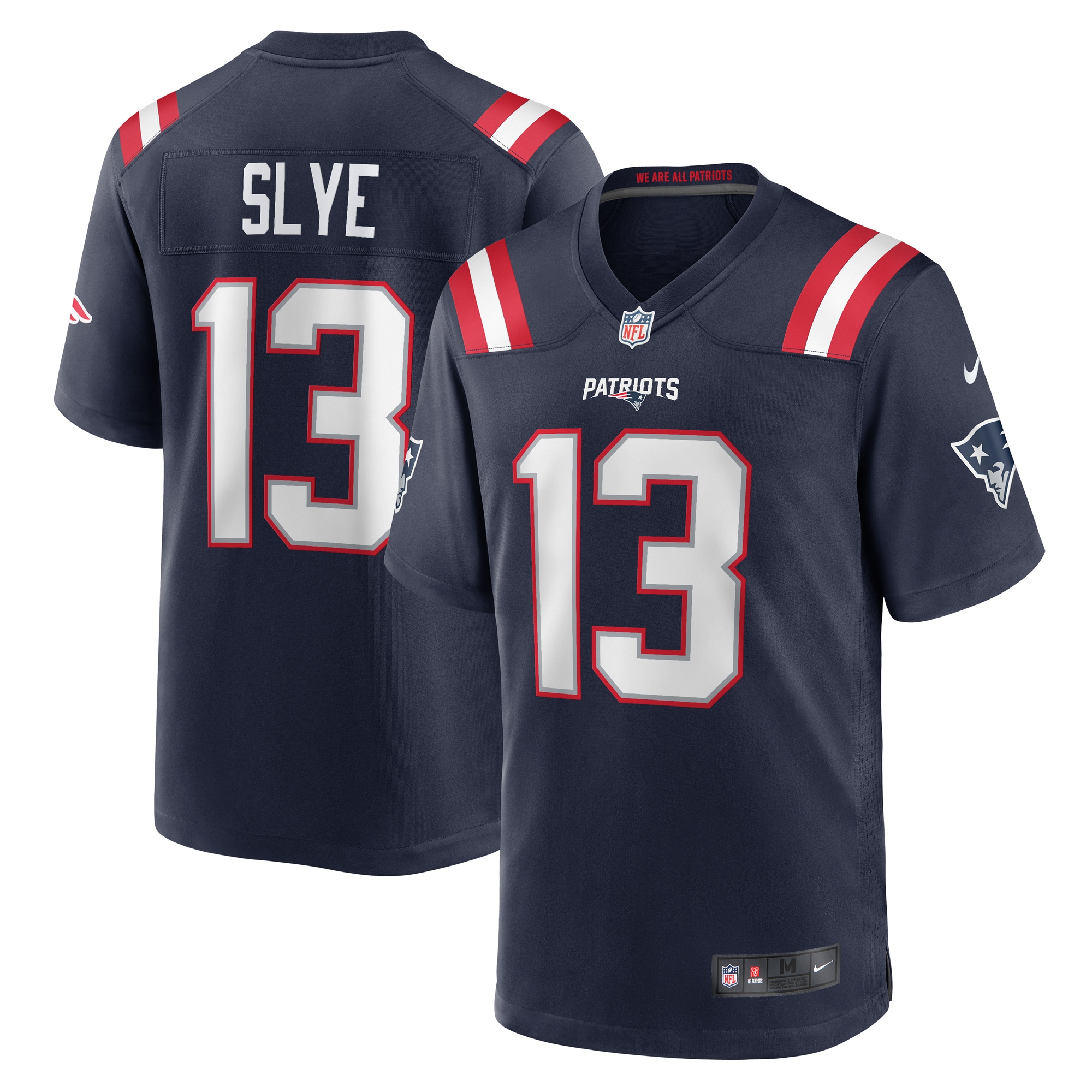 New England Patriots Joey Slye Navy Game NFL Jersey Men's