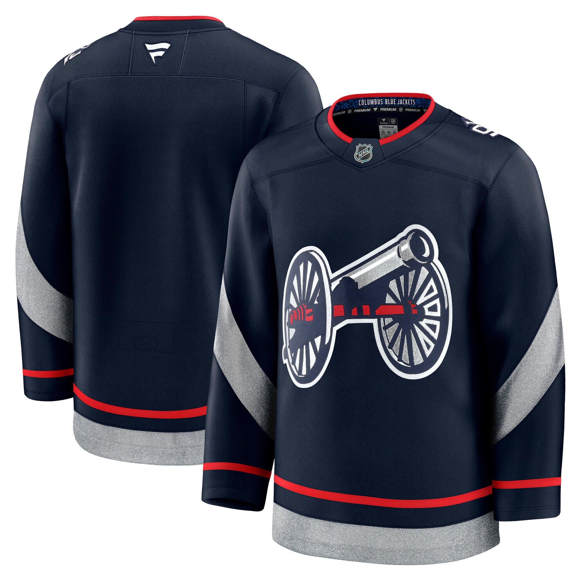 Columbus Blue Jackets Navy 2025 Stadium Series Premium NHL Jersey Men's