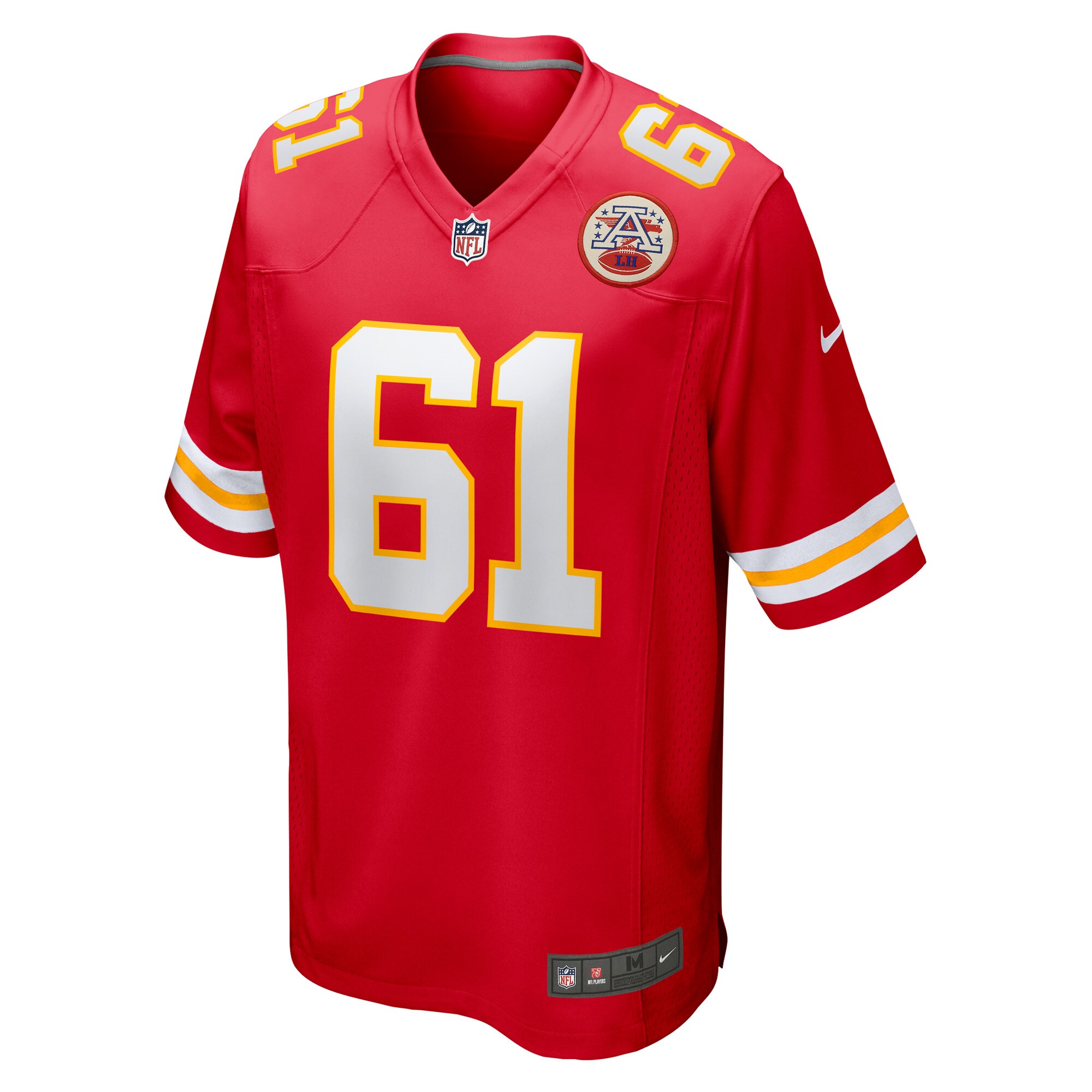Kansas City Chiefs Austin Reiter Red Game Player NFL Jersey Men's