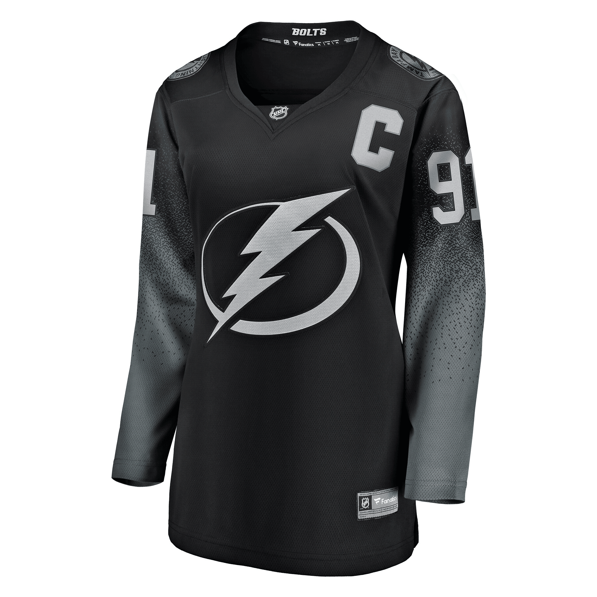 Steven Stamkos Black Tampa Bay Lightning Alternate Breakaway Player NHL Jersey Women's