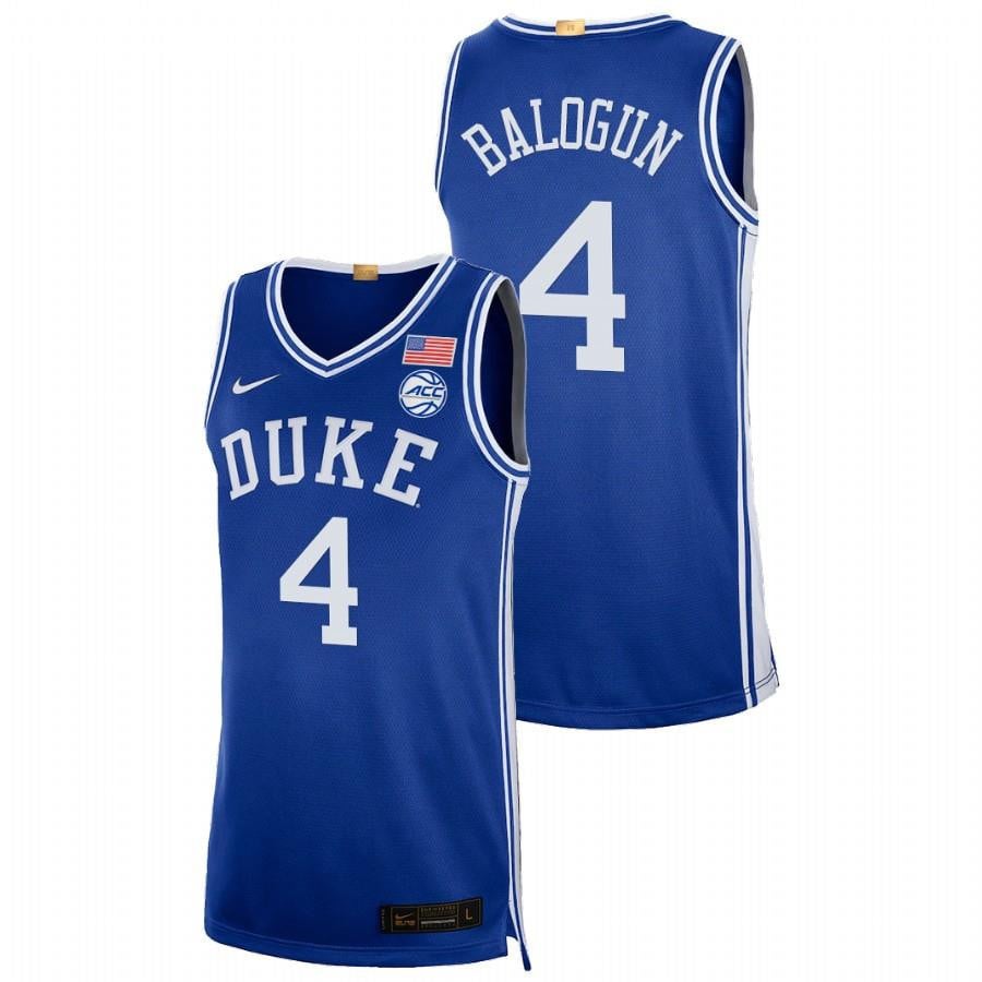 Duke Blue Devils Elizabeth Balogun 2023 Royal College Limited NCAA Jersey Men's