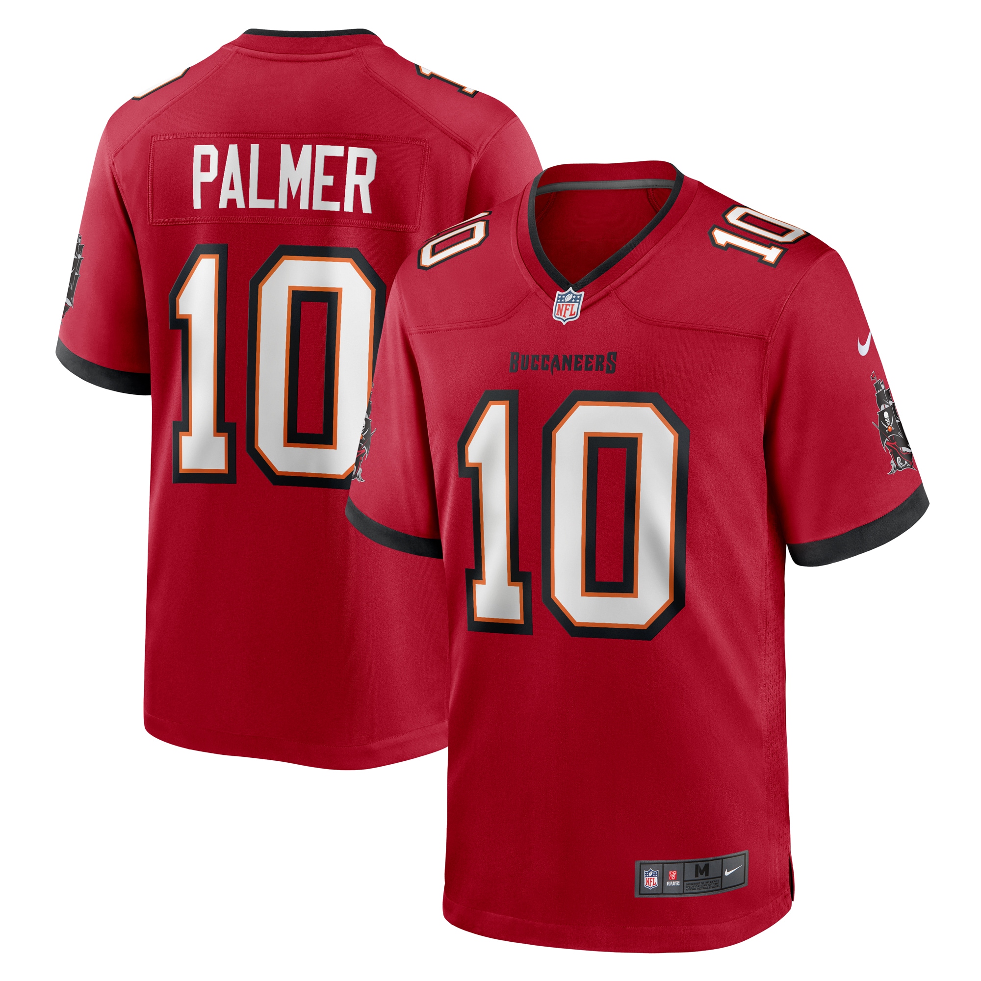 Tampa Bay Buccaneers Trey Palmer Red Game NFL Jersey Men's