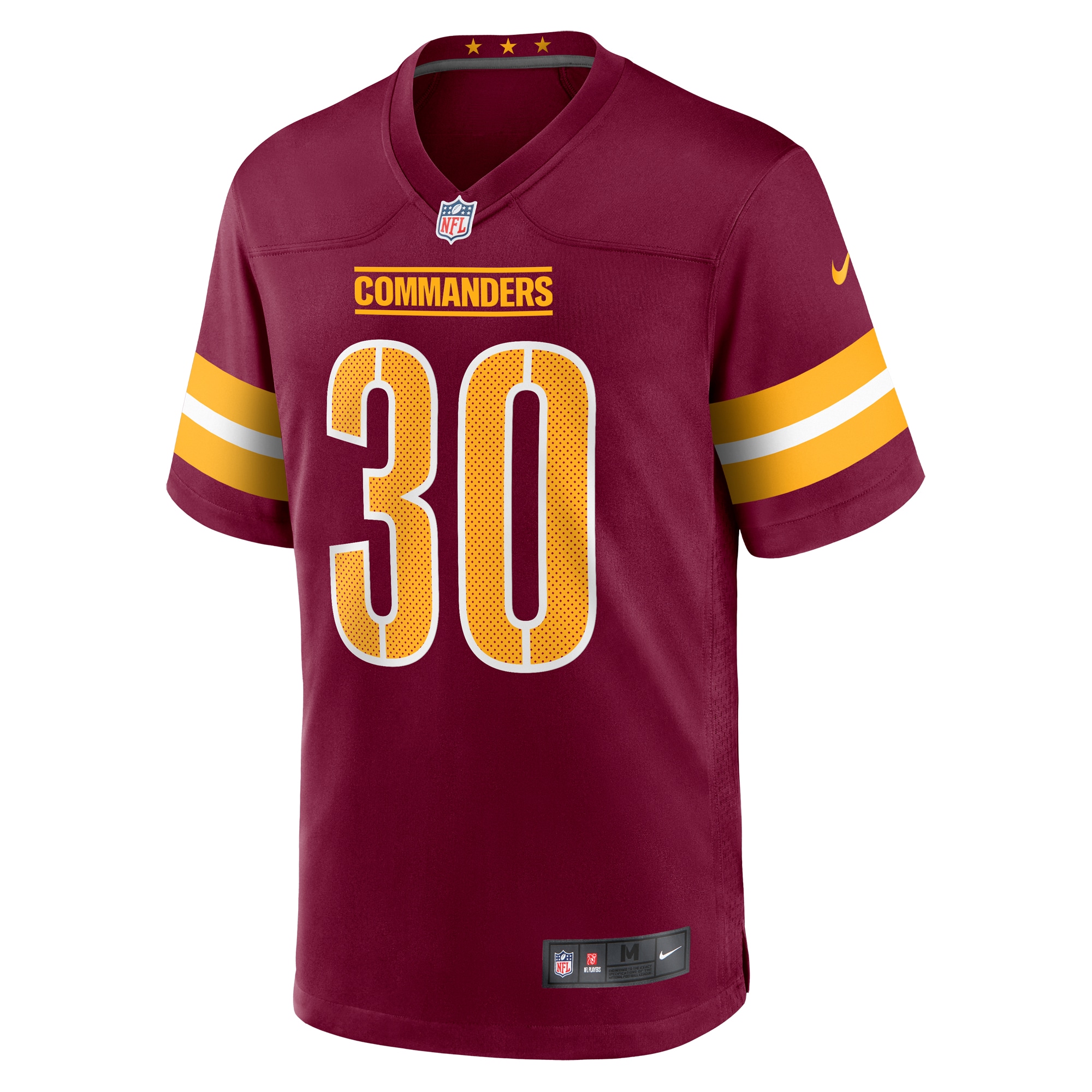 Washington Commanders Austin Ekeler Burgundy Game Player NFL Jersey Men's