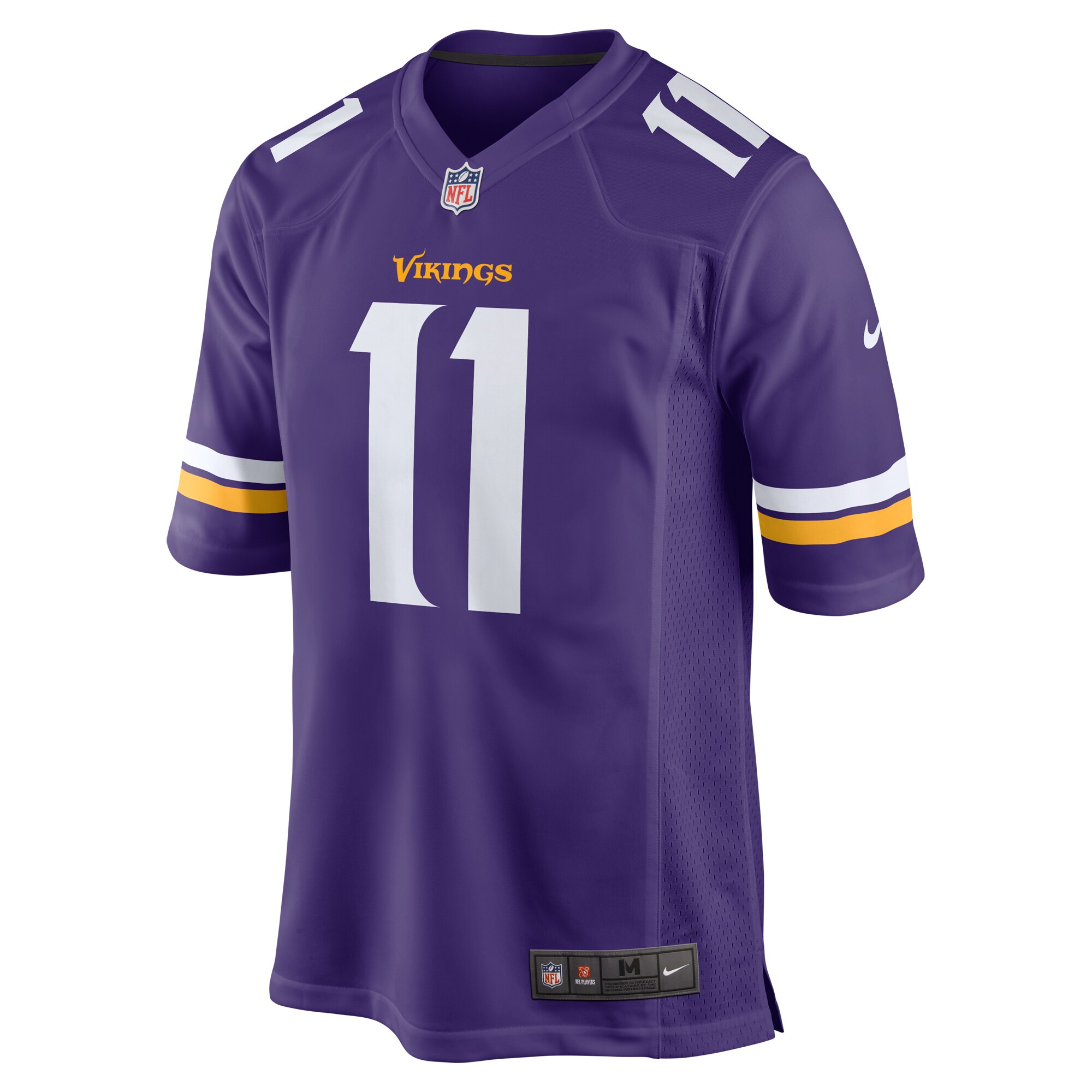 Minnesota Vikings Trent Sherfield Sr. Purple Game NFL Jersey Men's