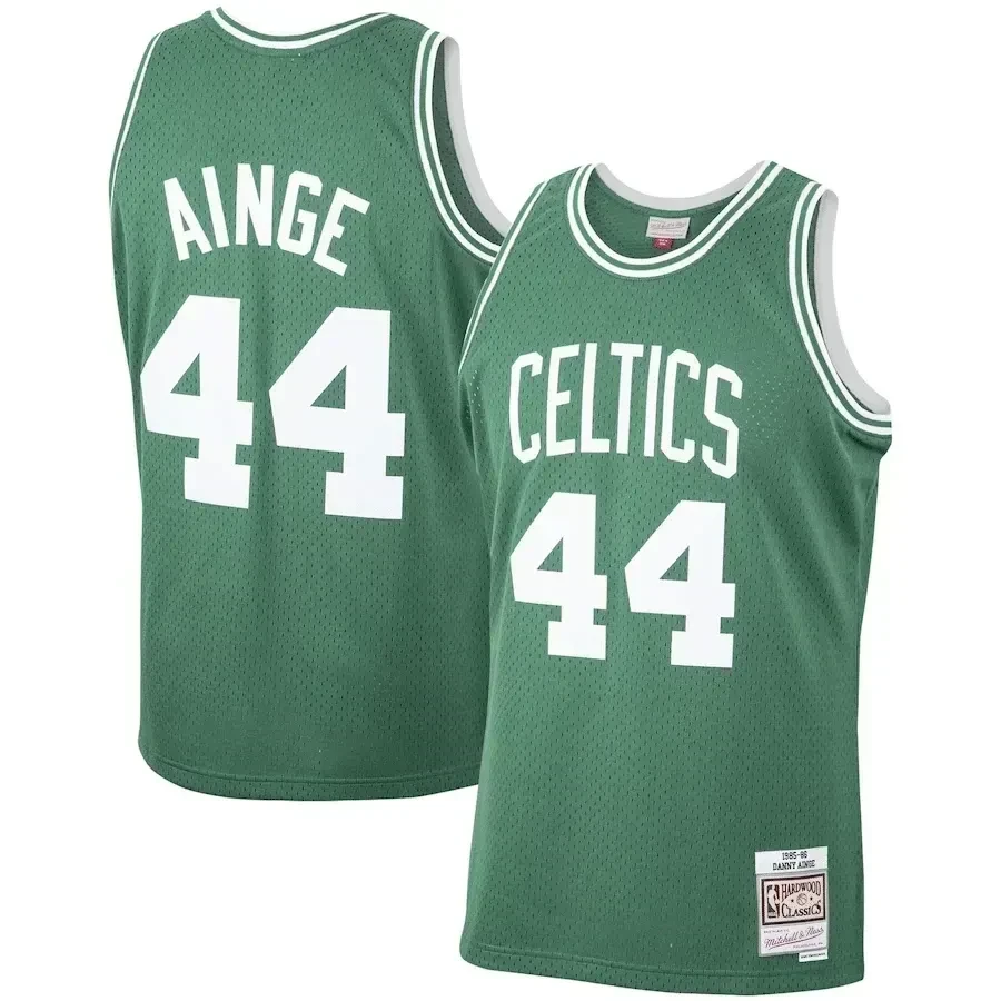 Danny Ainge Boston Celtics Mitchell Ness 1985-86 Hardwood Classics Swingman Player Kelly Green NBA Jersey Men's