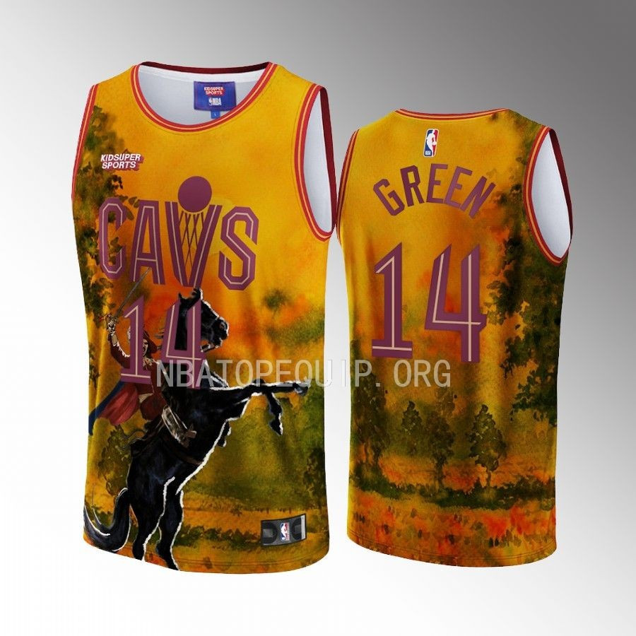 Danny Green 14 Cleveland Cavaliers KidSuper Studio Unisex Hometown NBA Jersey Unisex