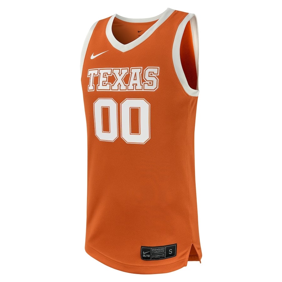 Texas Longhorns NIL Custom Texas Orange NCAA Jersey Men's