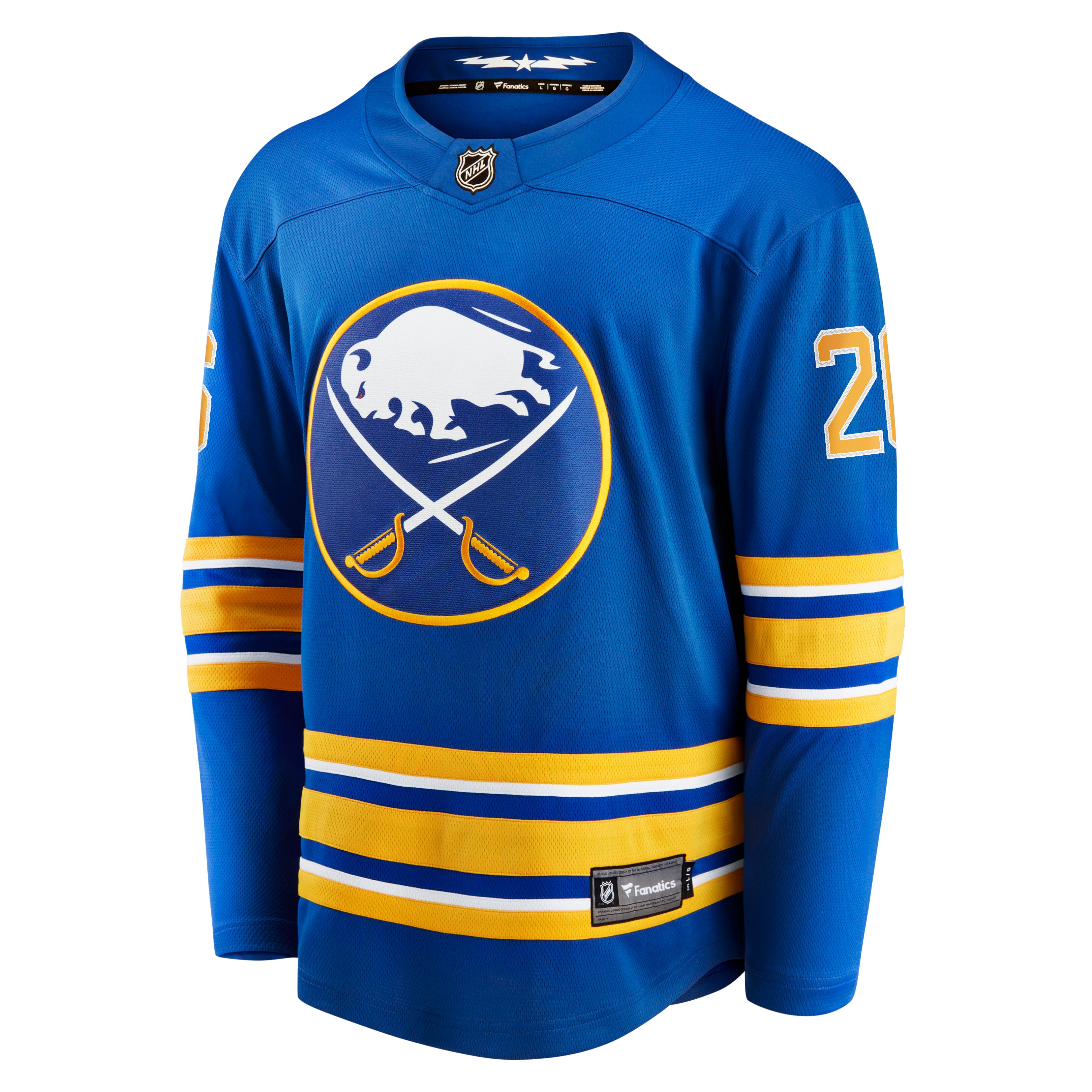 Buffalo Sabres Rasmus Dahlin Royal Home Breakaway NHL Jersey Men's