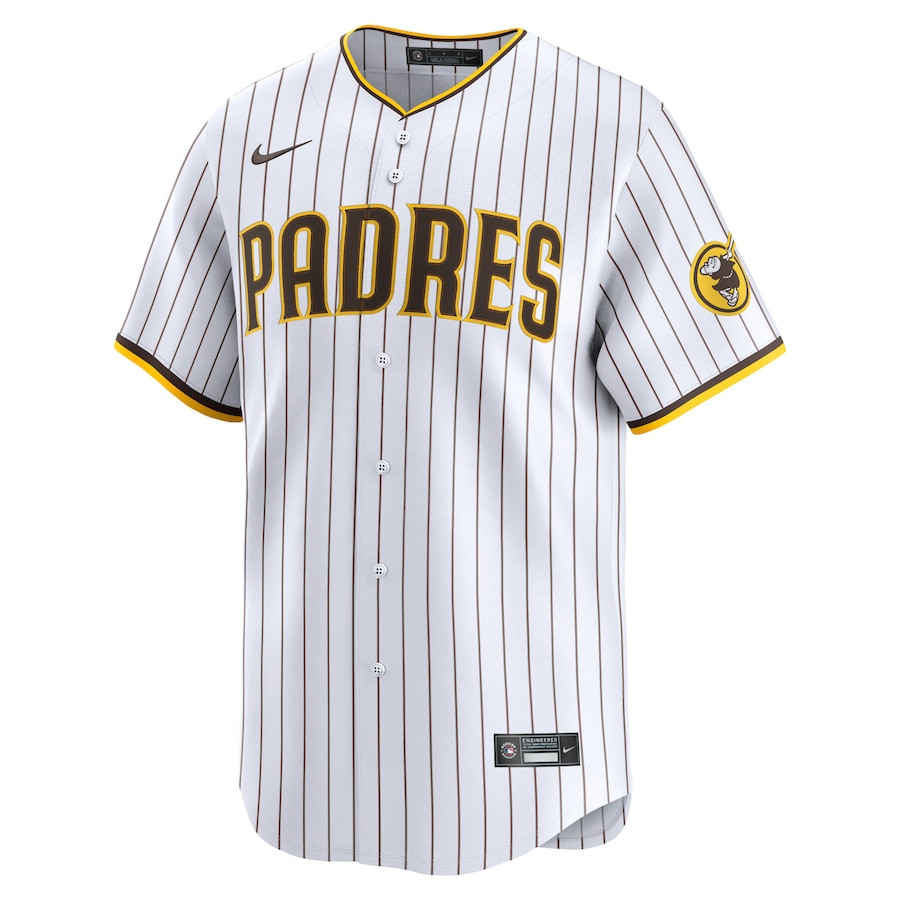San Diego Padres 2024 Jackie Robinson Day Home Limited White MLB Jersey Men's