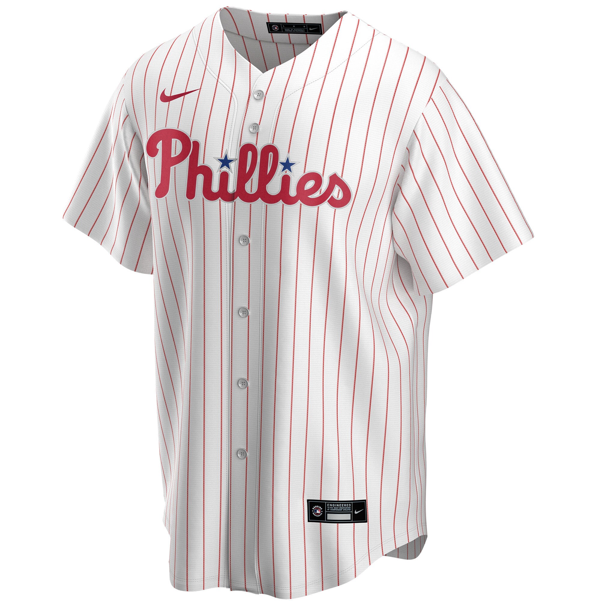 Philadelphia Phillies White Home Custom MLB Jersey Men's