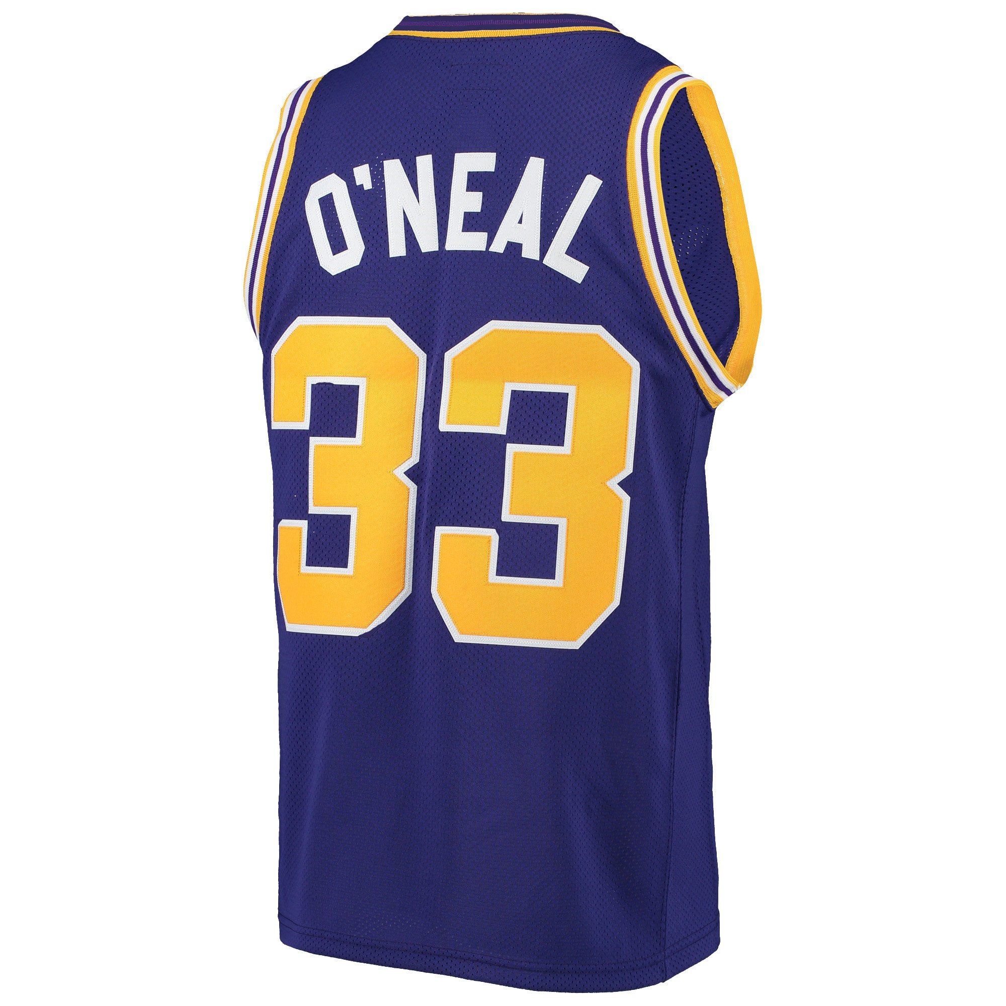 Shaquille O'Neal #33 LSU Tigers Retro Classic Purple NCAA Jersey Men's