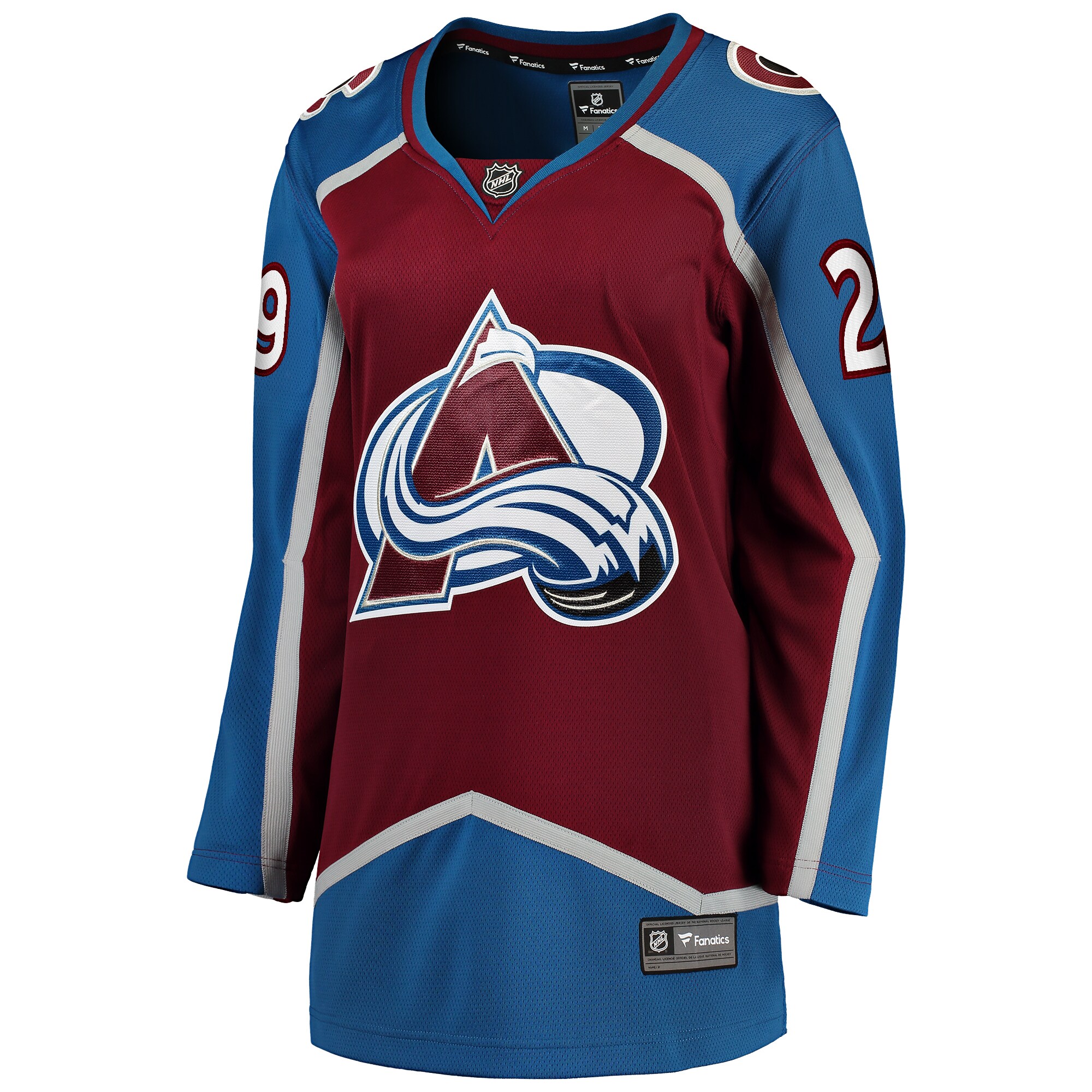 Colorado Avalanche Nathan MacKinnon Maroon Home Breakaway Player NHL Jersey Women's