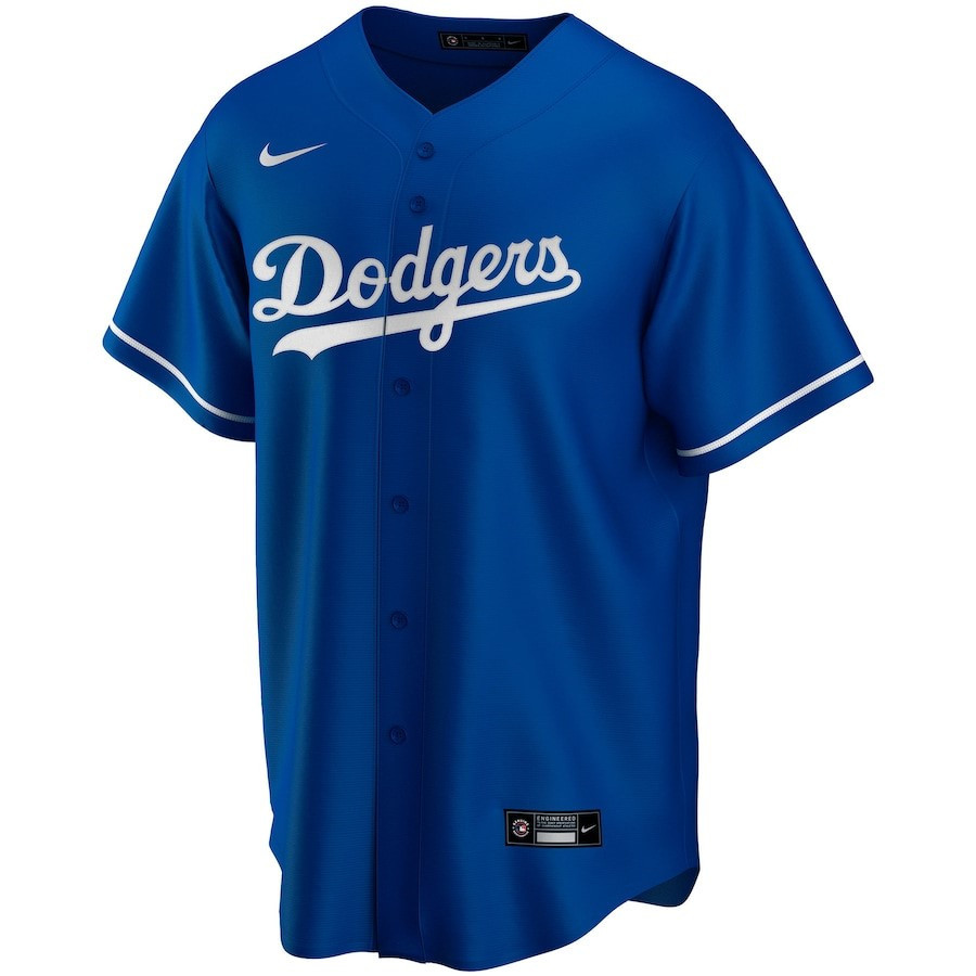 Los Angeles Dodgers Alternate Custom Royal MLB Jersey Men's