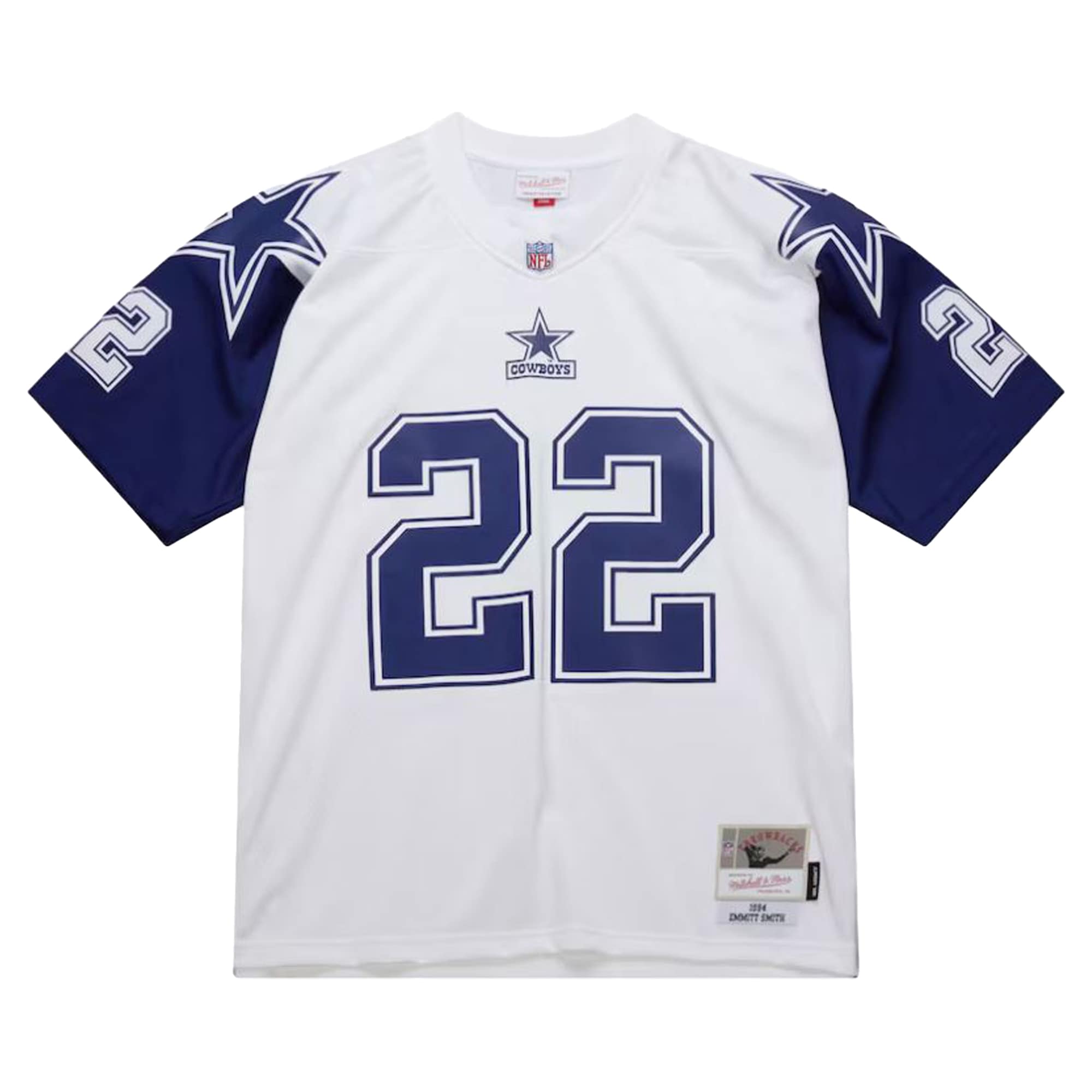 Dallas Cowboys Emmitt Smith Mitchell Ness White 1994 Alternate Legacy NFL Jersey Men's