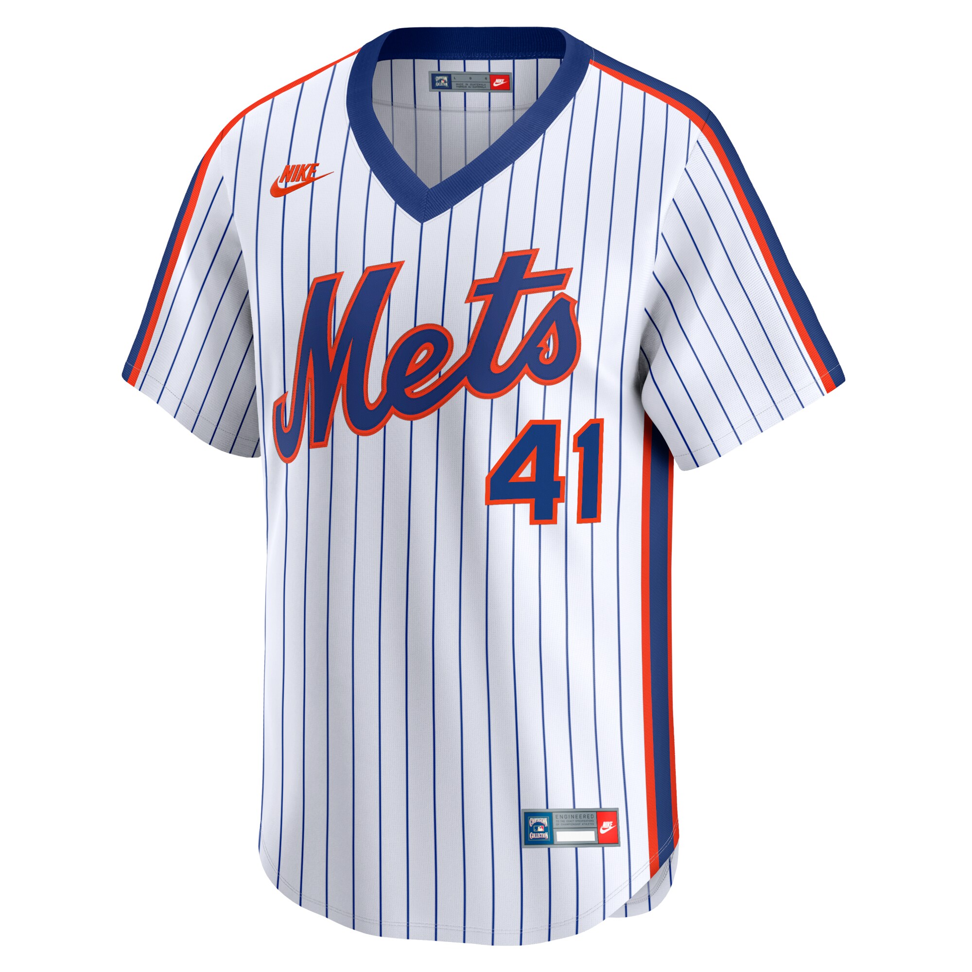 New York Mets Tom Seaver White Throwback Cooperstown Limited MLB Jersey Men's