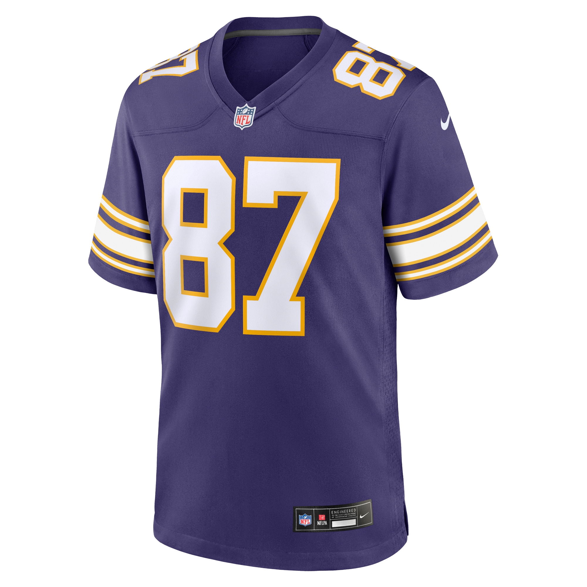 Minnesota Vikings T.J. Hockenson Purple Classic Player Game NFL Jersey Men's