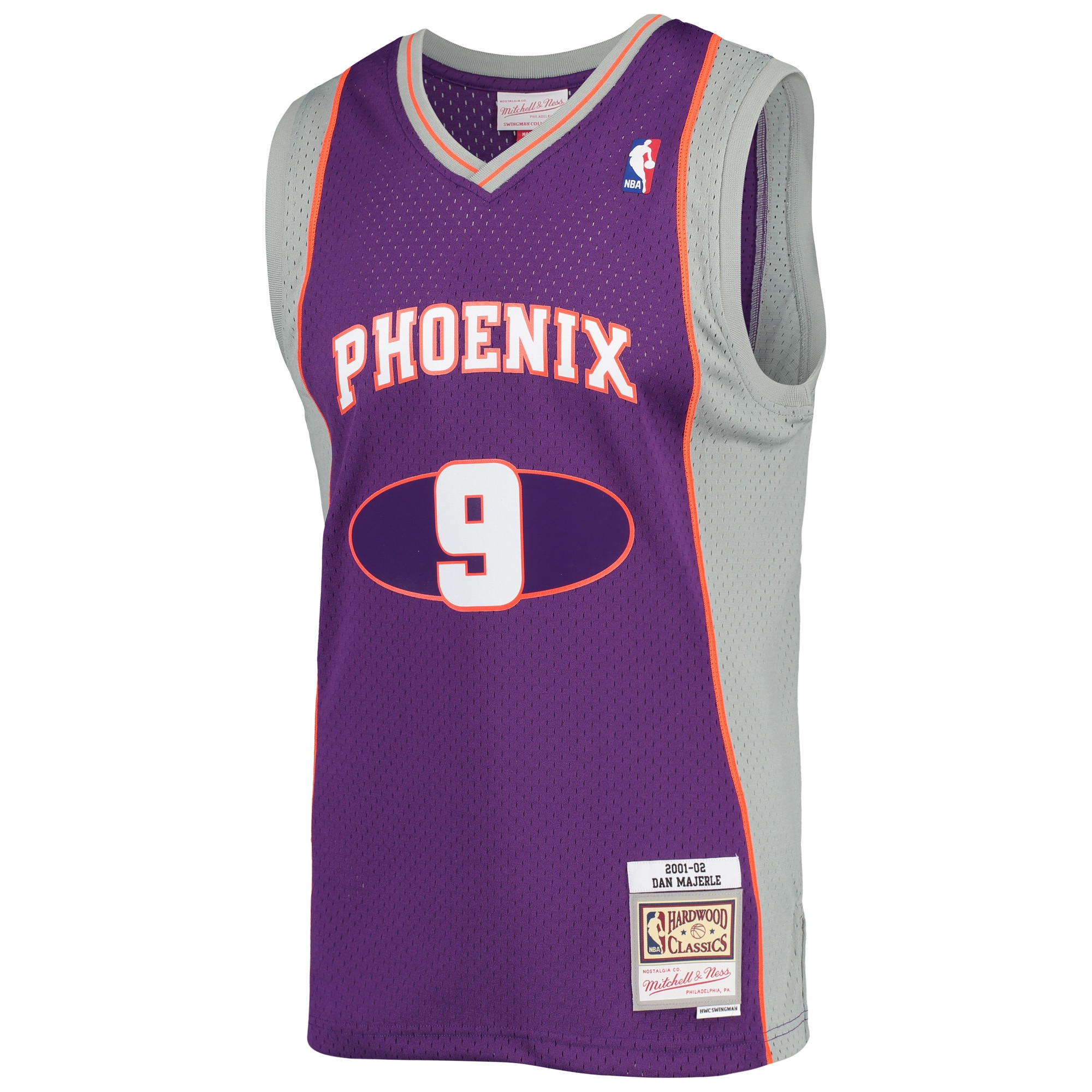 Mitchell Ness Dan Majerle Purple Phoenix Suns 2001-02 Hardwood Classics Swingman NBA Jersey Men's
