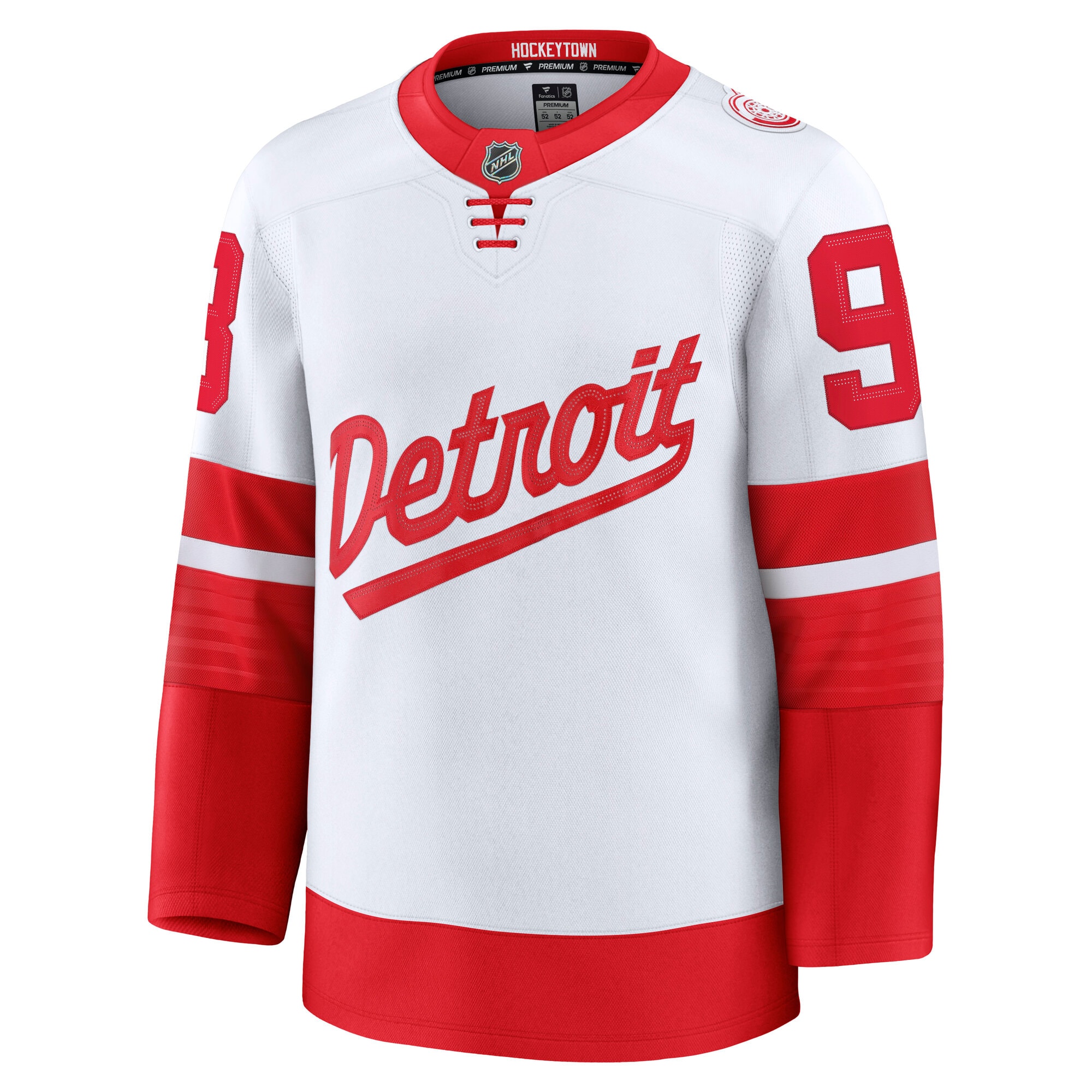 Detroit Red Wings Alex DeBrincat White 2025 Stadium Series Premium Player NHL Jersey Men's