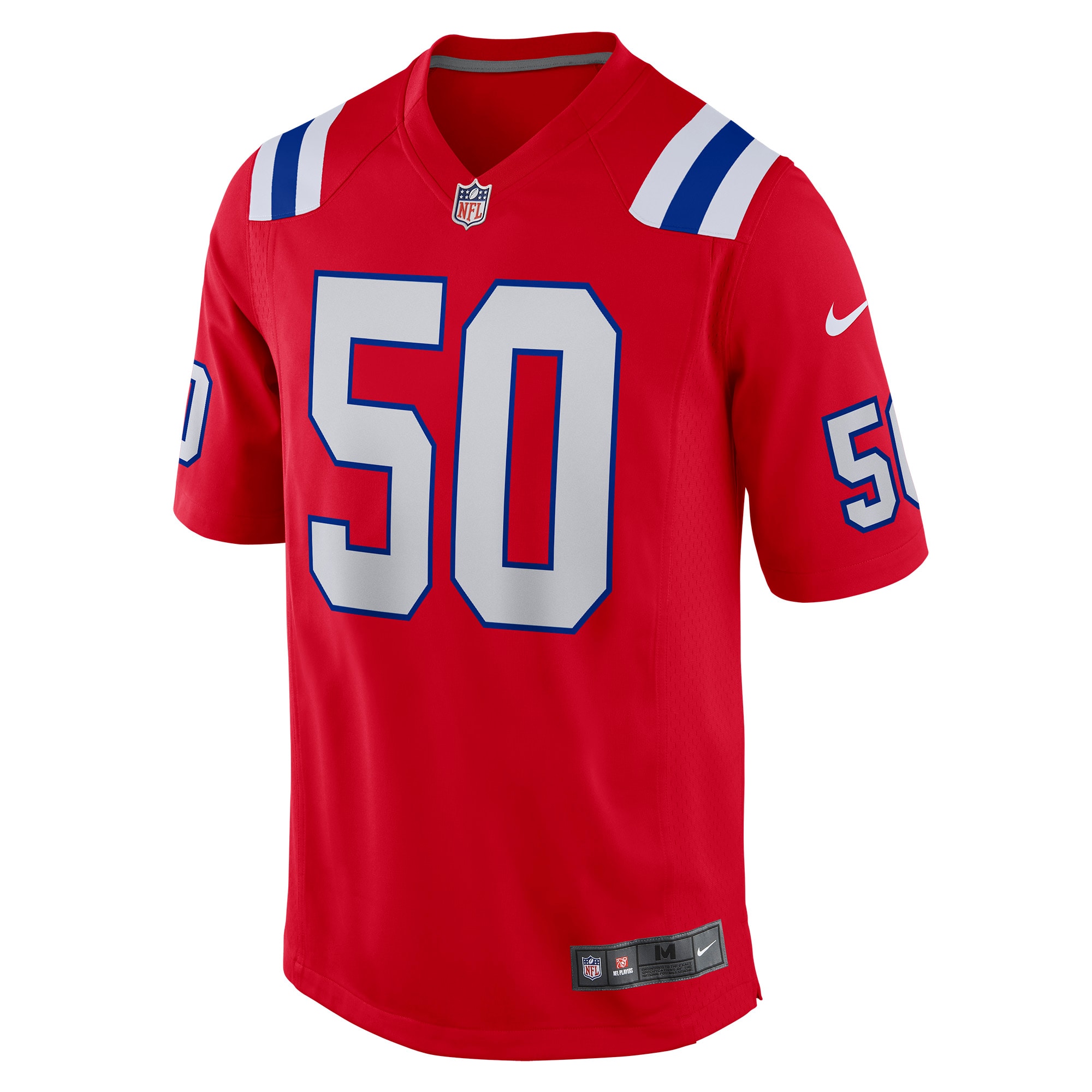 New England Patriots Mike Vrabel Red Retired Player Alternate Game NFL Jersey Men's