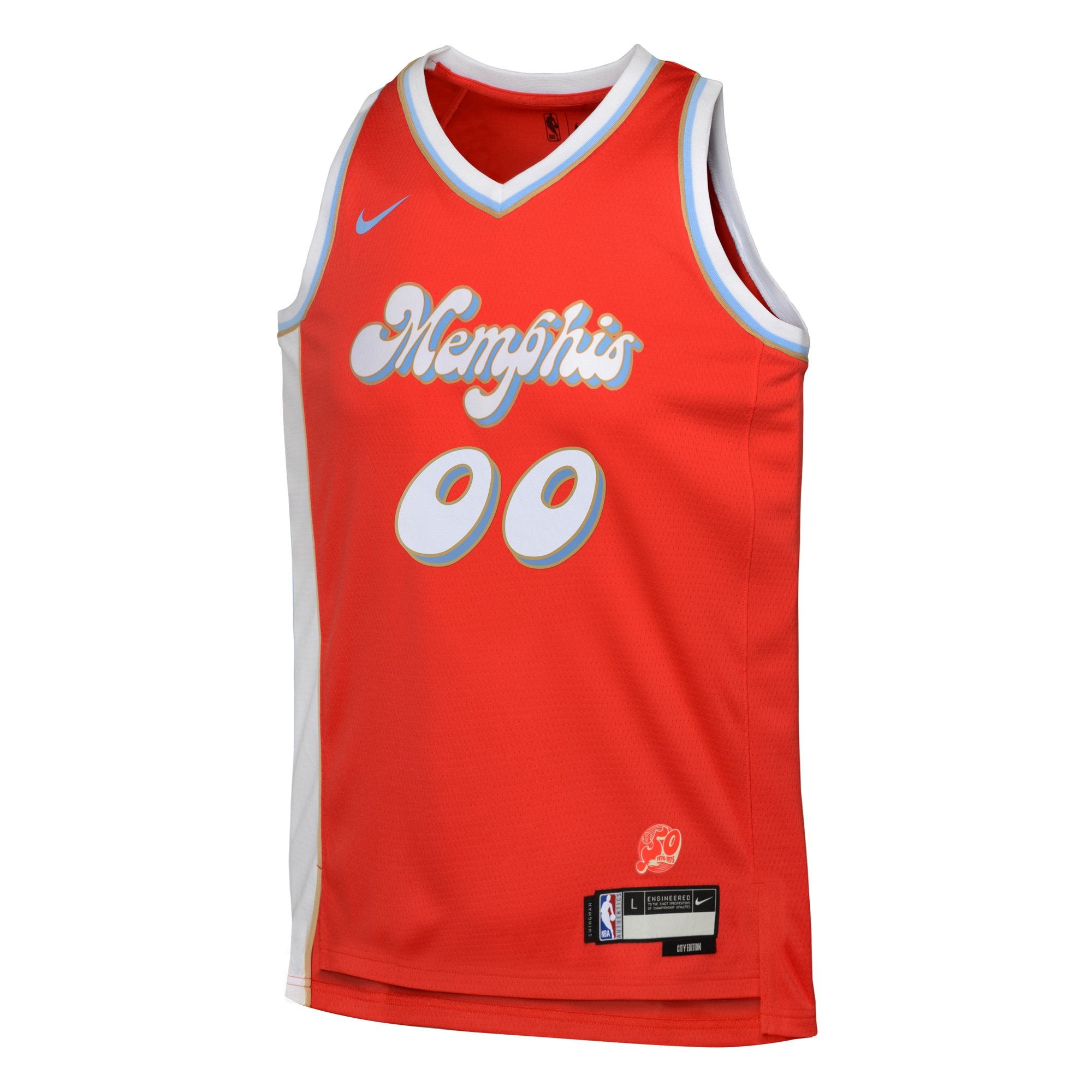 Memphis Grizzlies City Edition Swingman 2024 Custom NBA Jersey Youth