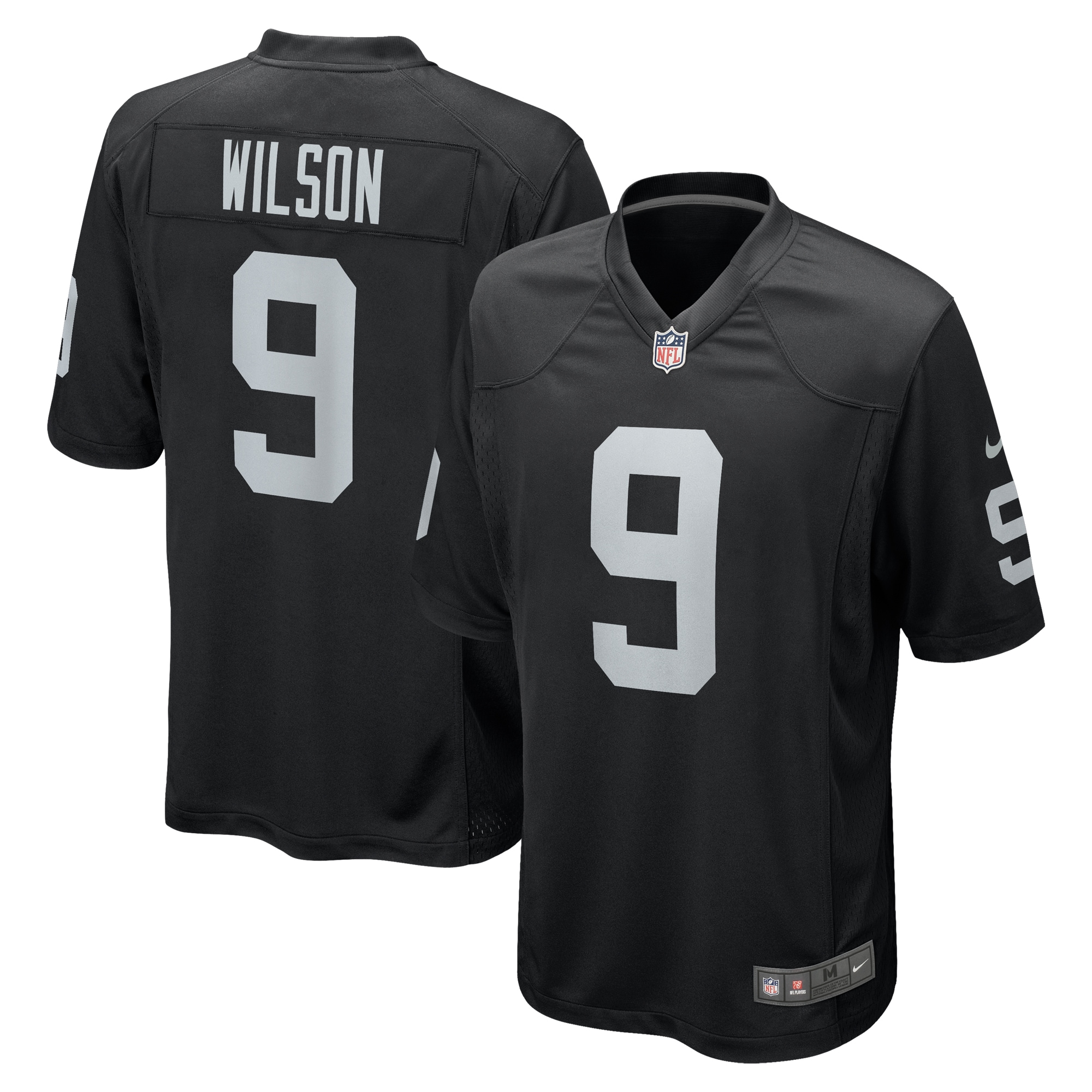 Las Vegas Raiders Tyree Wilson Black Game NFL Jersey Men's