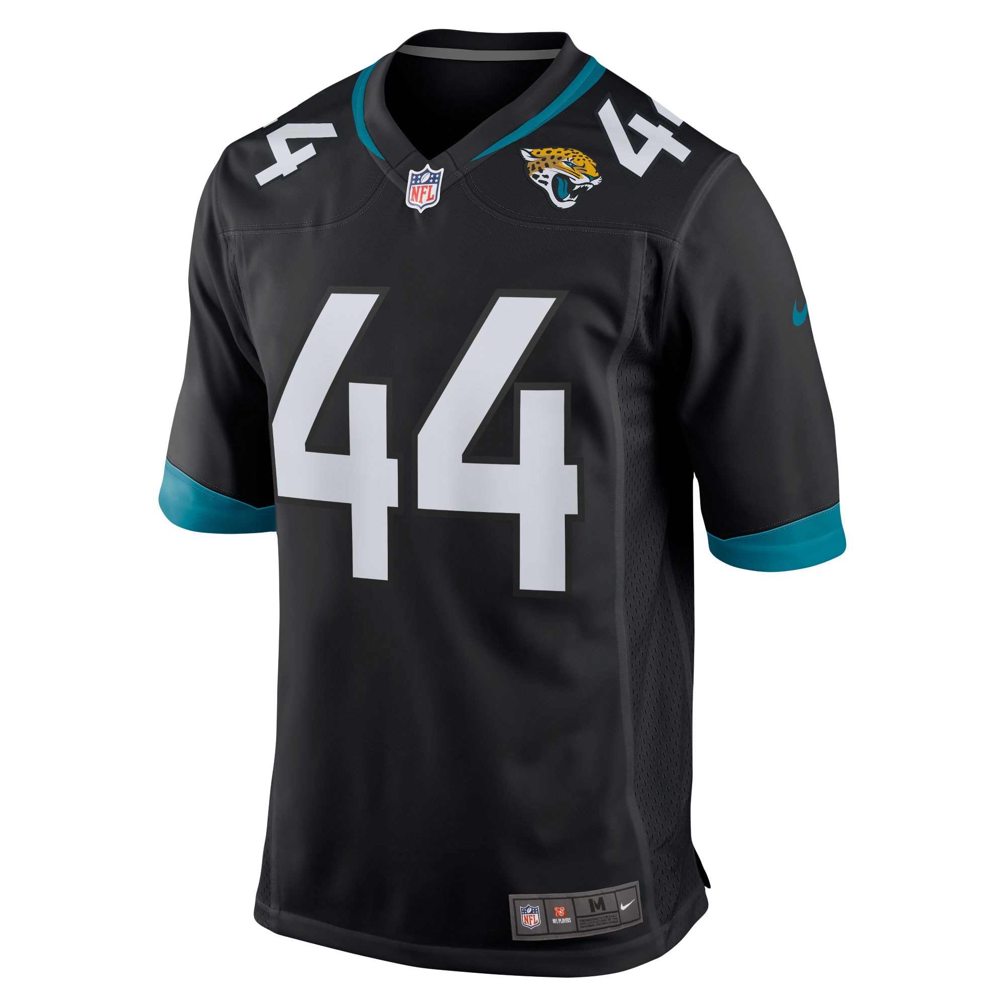 Jacksonville Jaguars Travon Walker Black Player Game NFL Jersey Men's
