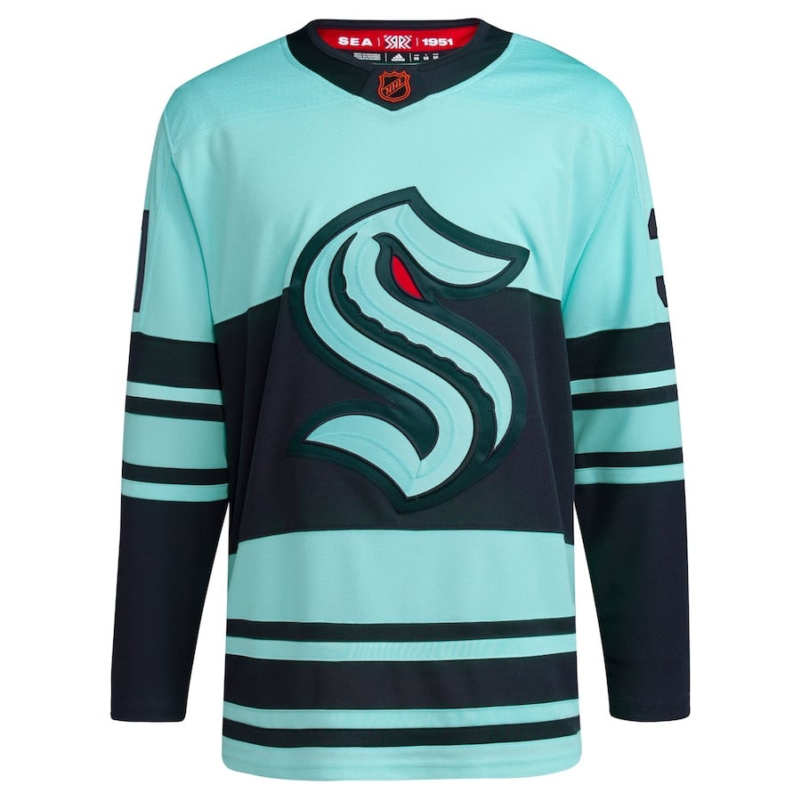 Philipp Grubauer 31 Seattle Kraken Reverse Retro 2.0 Teal NHL Jersey Men's