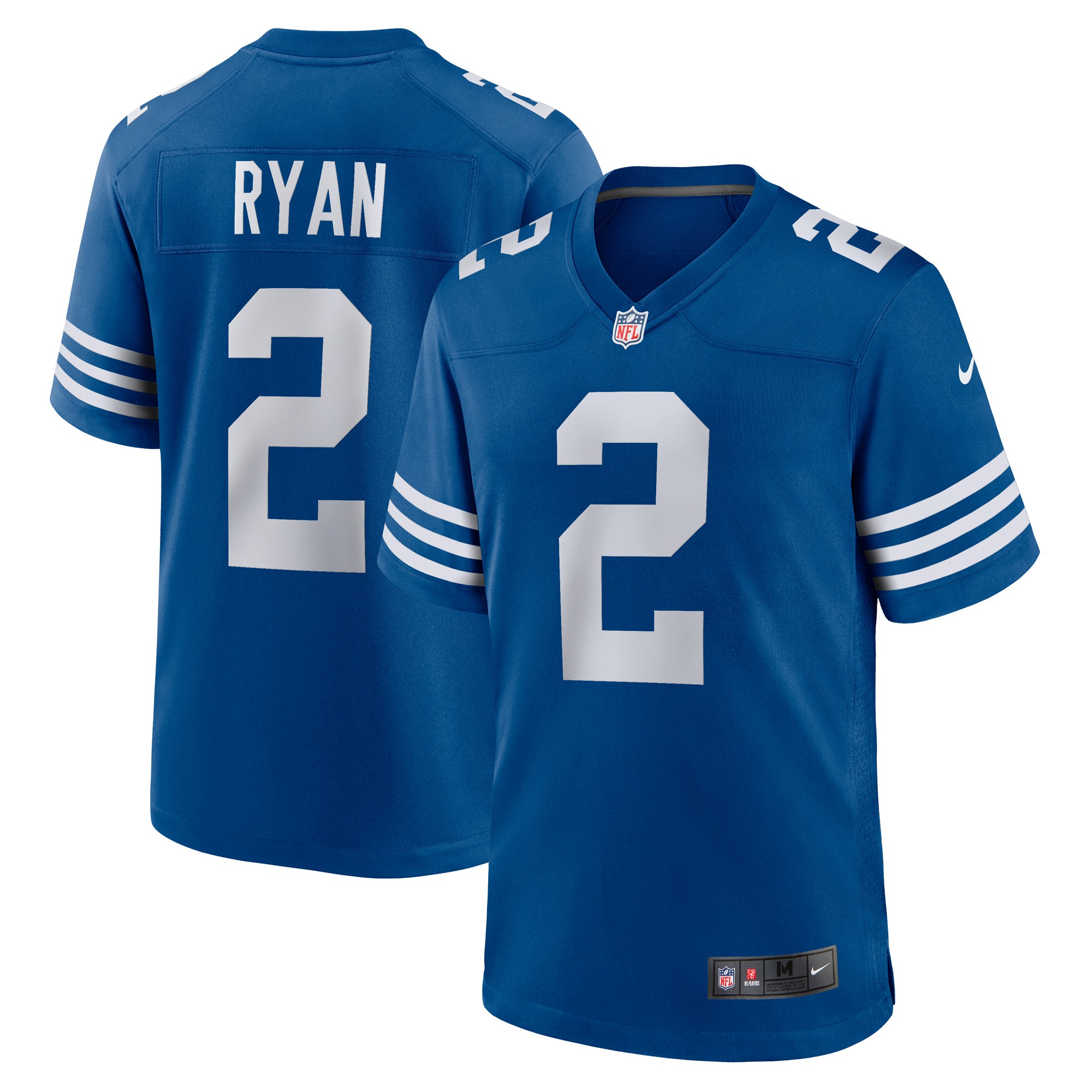 Indianapolis Colts Matt Ryan Royal Alternate Game NFL Jersey Men's