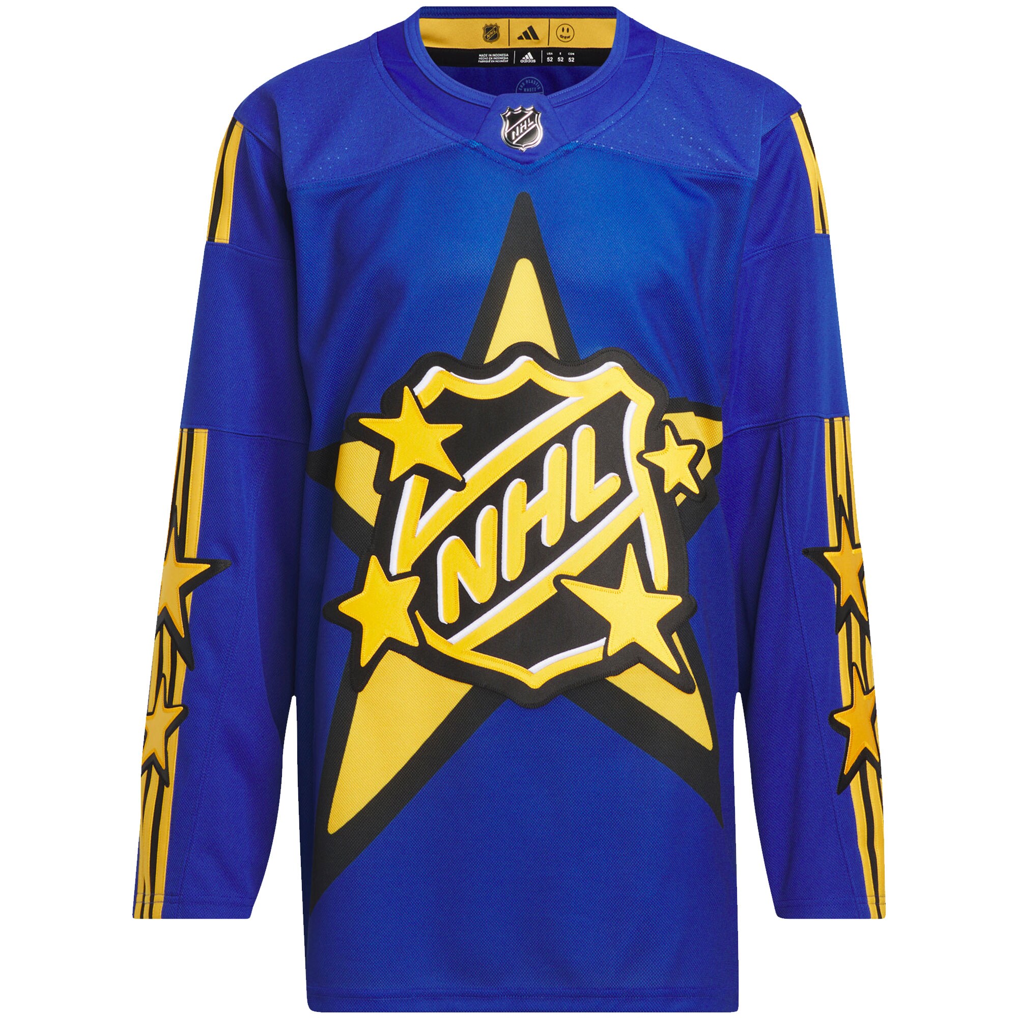 2024 All Star Game x drew house Blue Primegreen NHL Jersey Men's