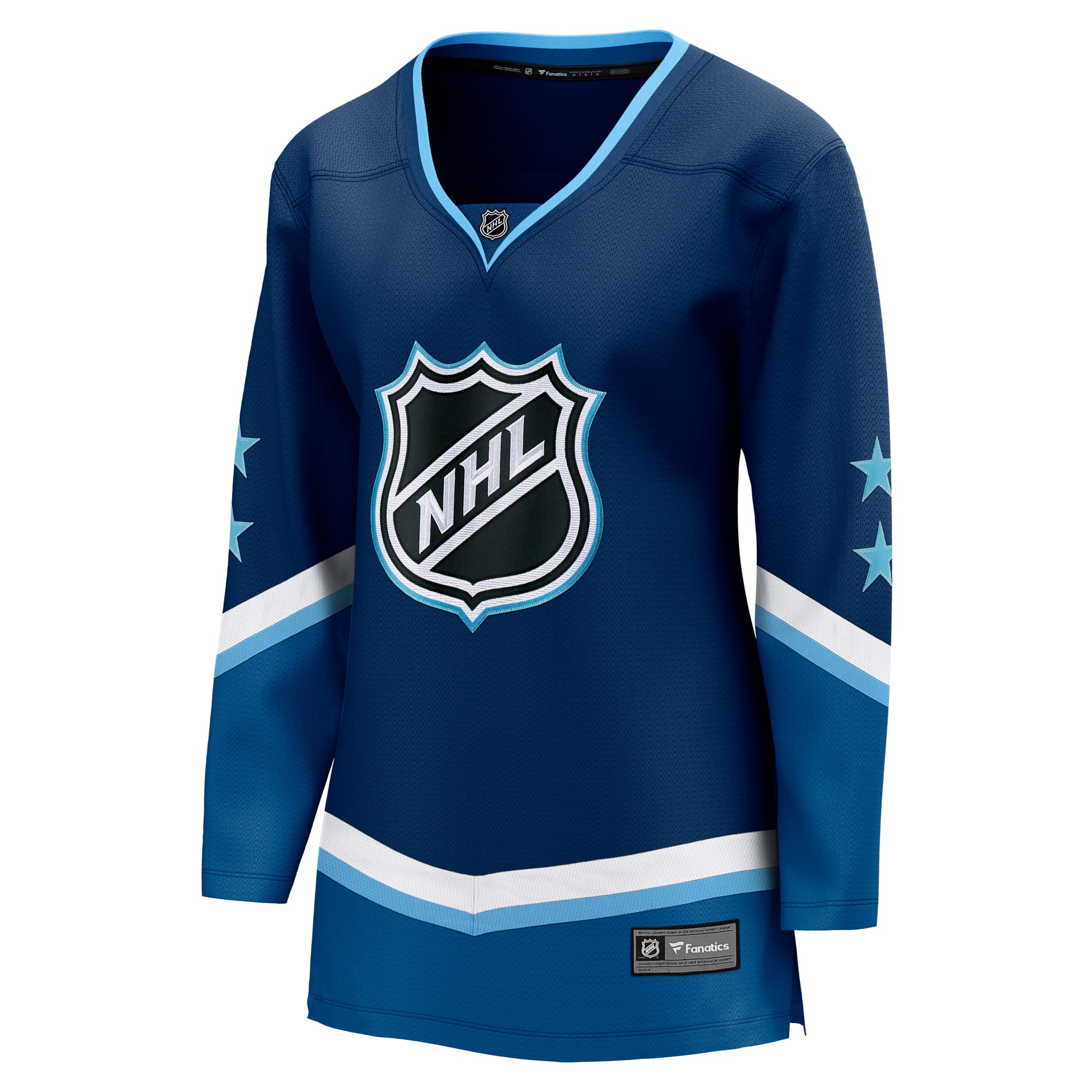 Blue 2022 All Star Game Western Conference Breakaway NHL Jersey Women's